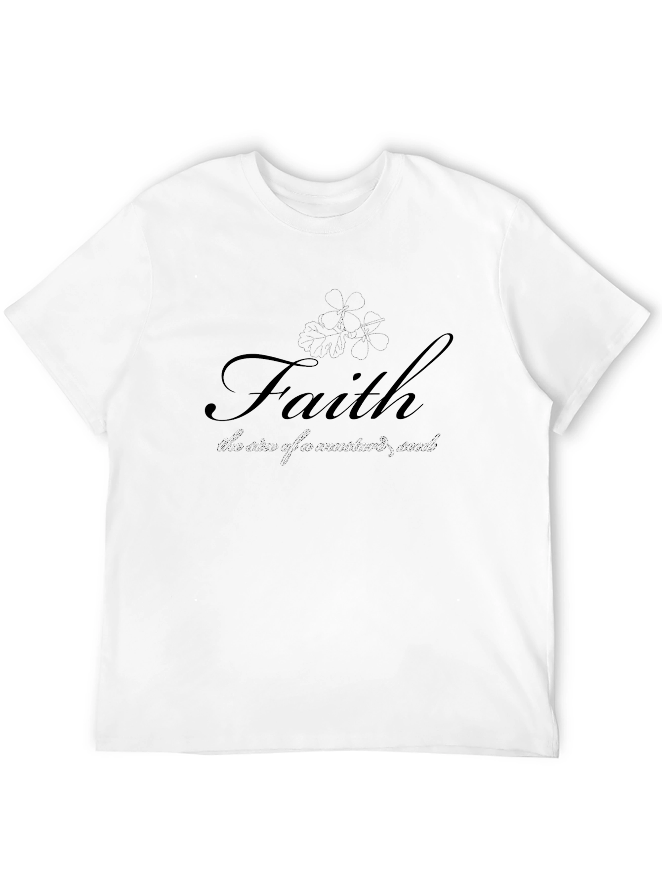Faith Mustard Seed T-Shirt - Religious Graphic Tee