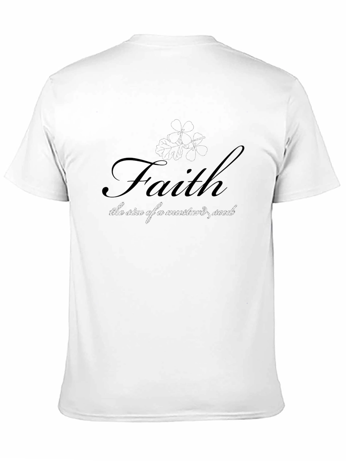 Faith Mustard Seed T-Shirt - Religious Graphic Tee