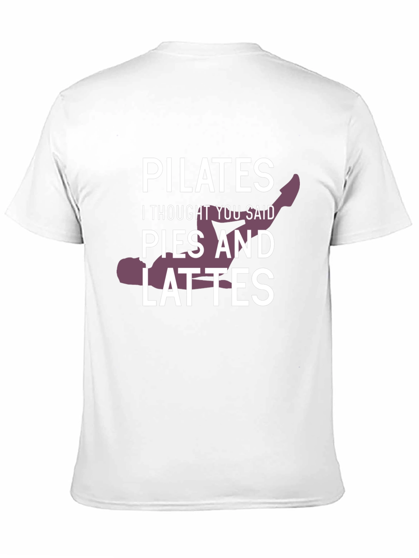 Pilates vs. Pies & Lattes Graphic Tee