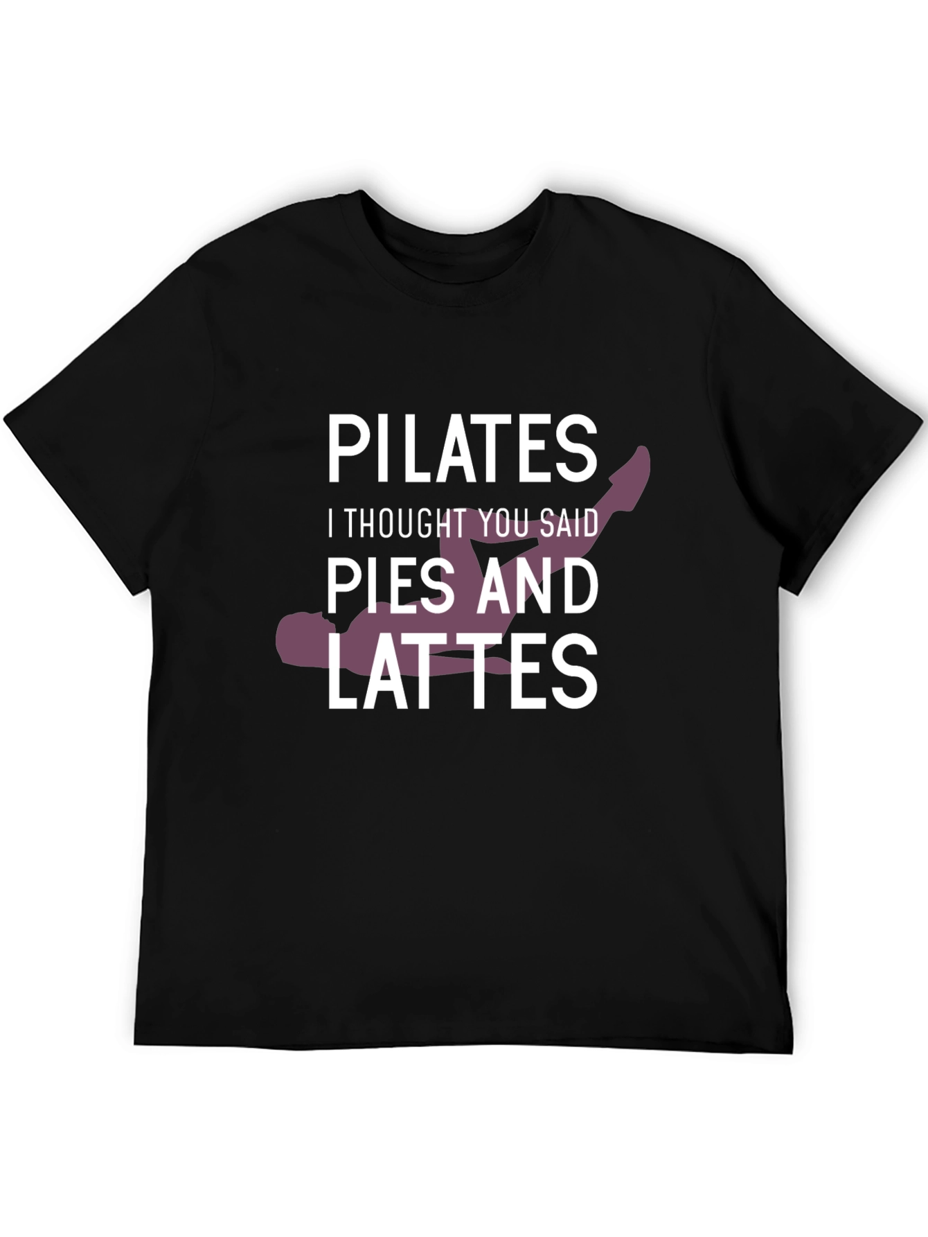 Pilates vs. Pies & Lattes Graphic Tee