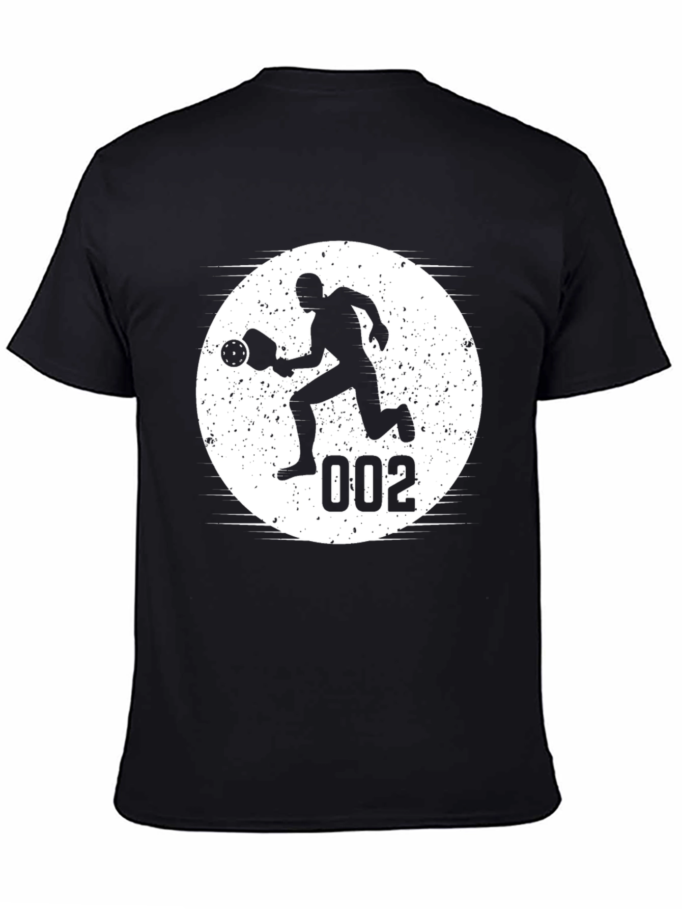 Pickleball Player Silhouette T-Shirt