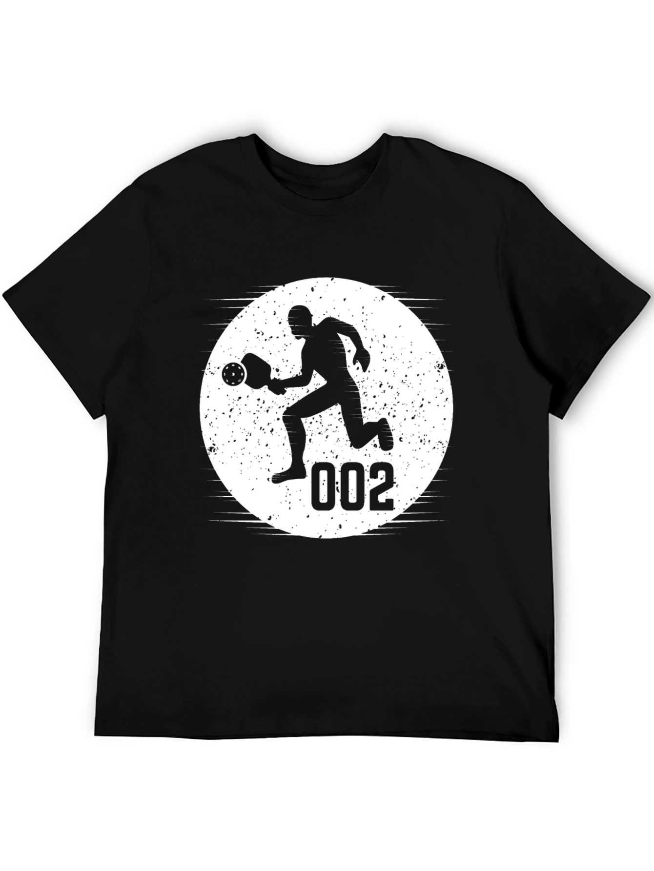 Pickleball Player Silhouette T-Shirt
