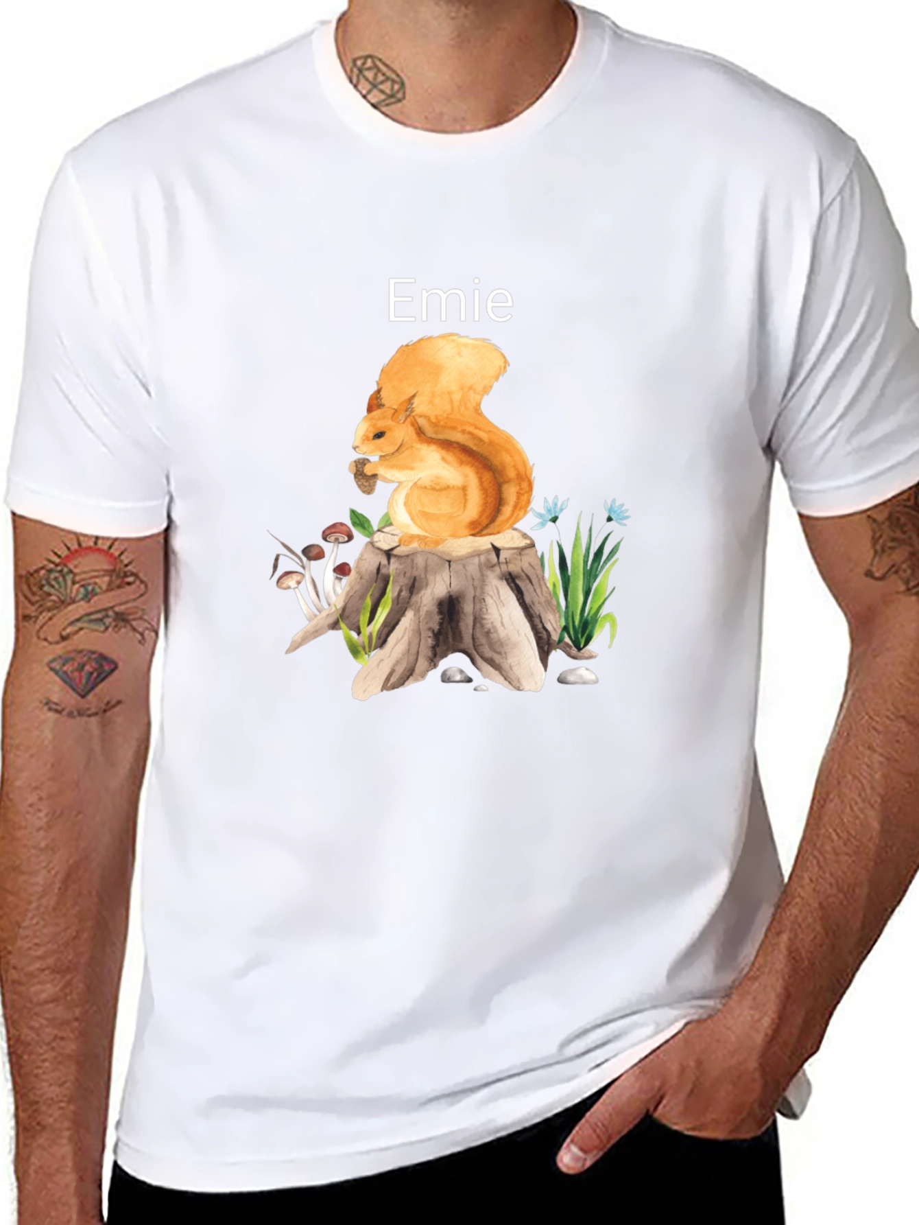 Squirrel Emie Graphic Tee