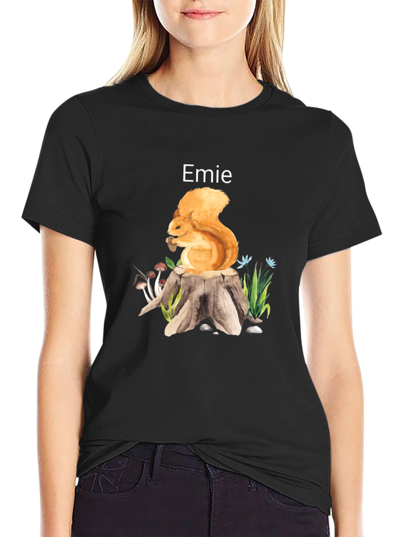 Squirrel Emie Graphic Tee