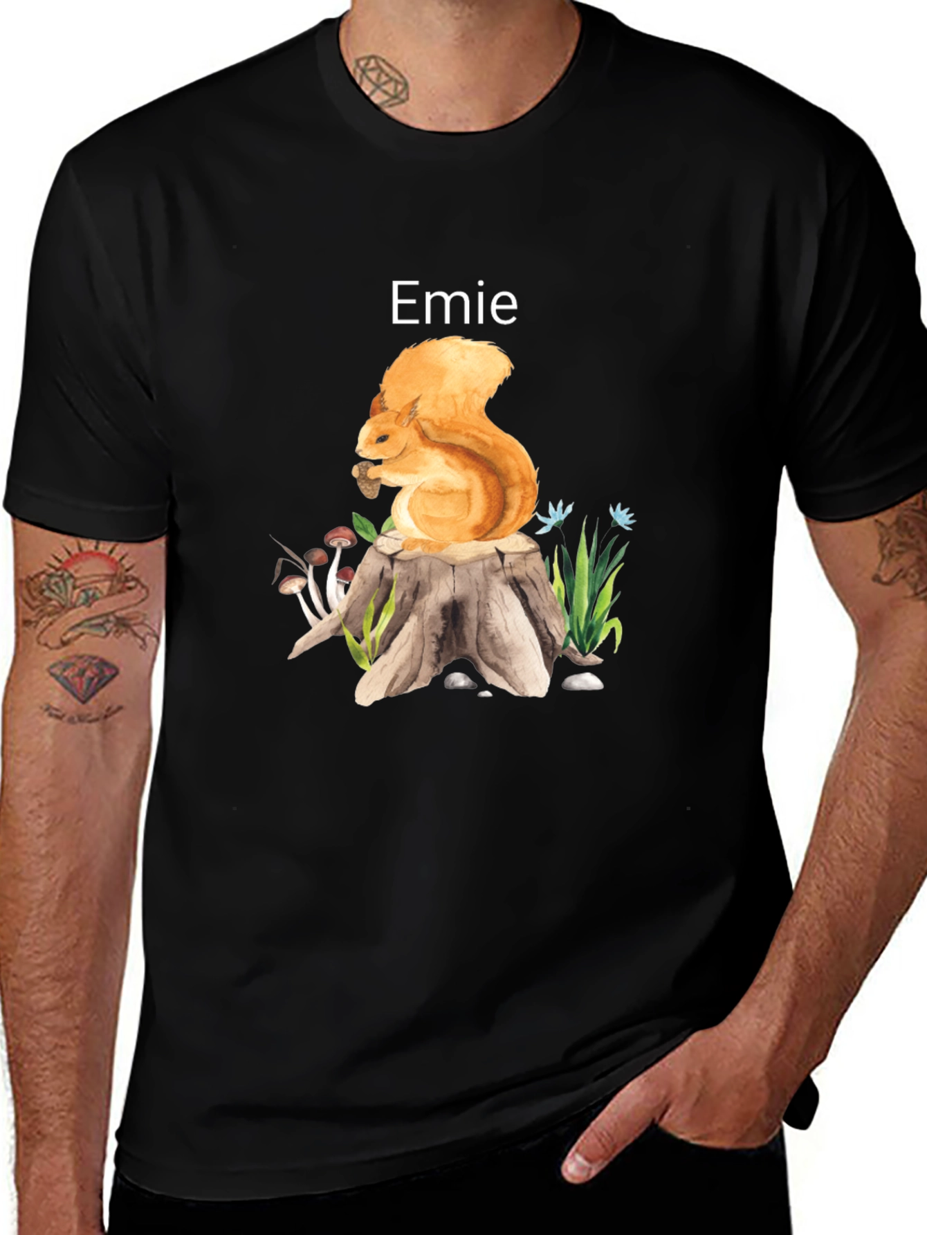 Squirrel Emie Graphic Tee