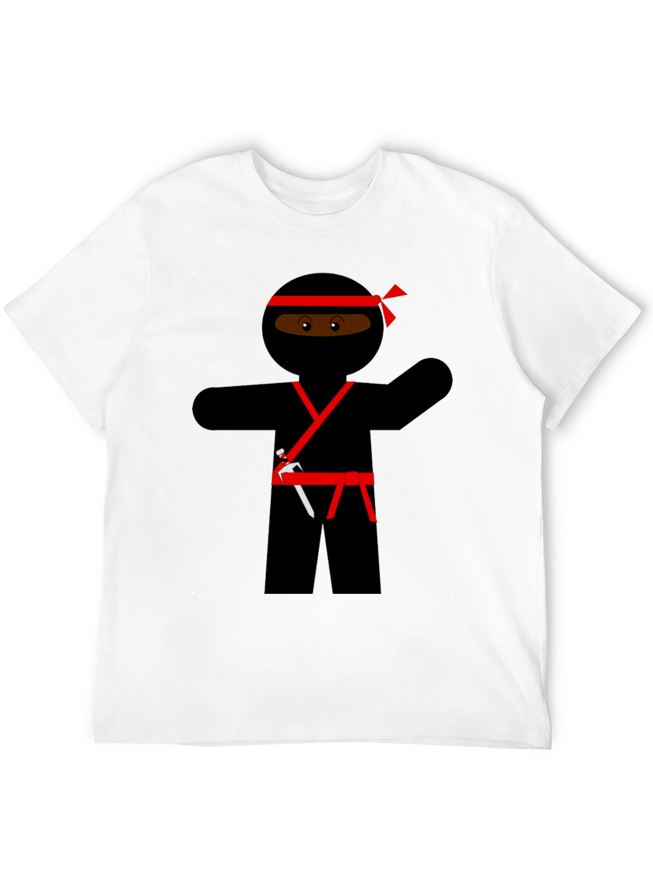 Ninja Cartoon Graphic Novelty T-Shirt