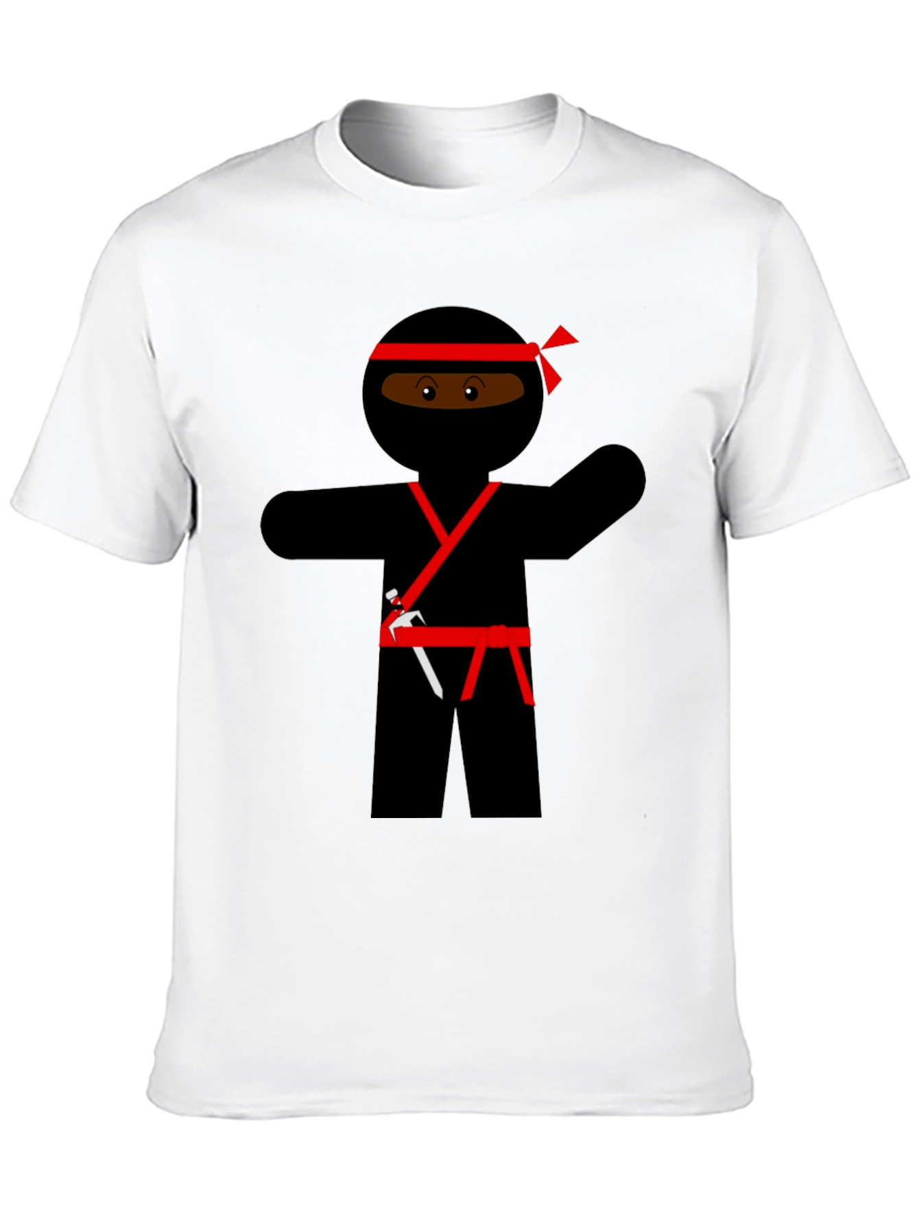 Ninja Cartoon Graphic Novelty T-Shirt