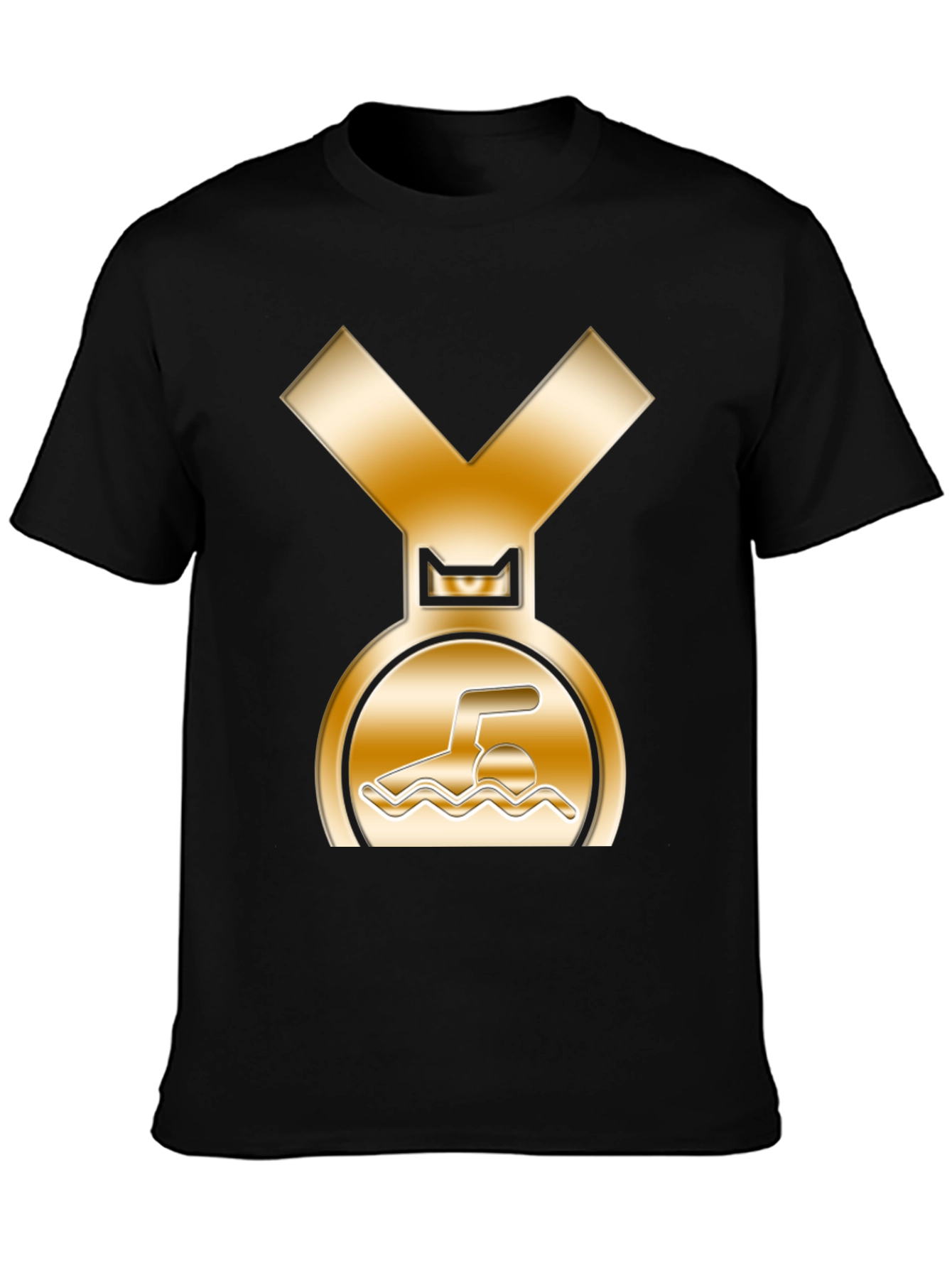 Swimmers Medal Graphic T-Shirt