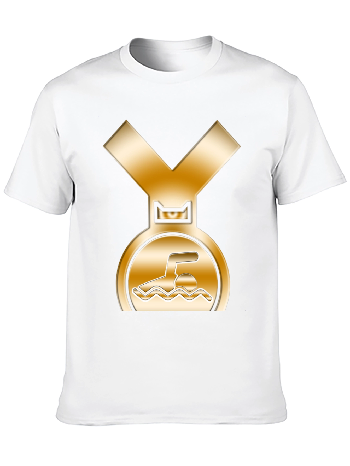 Swimmers Medal Graphic T-Shirt