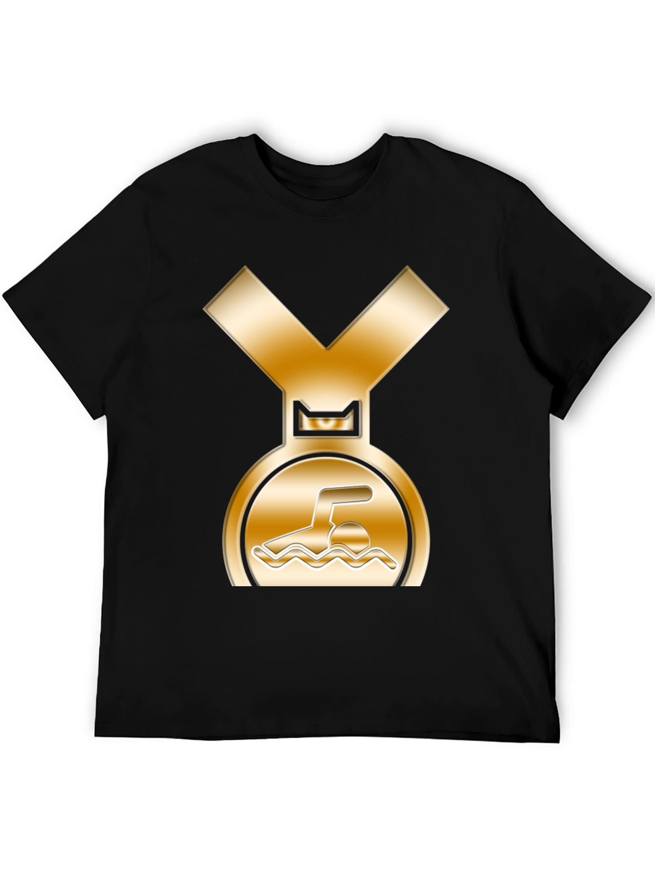 Swimmers Medal Graphic T-Shirt
