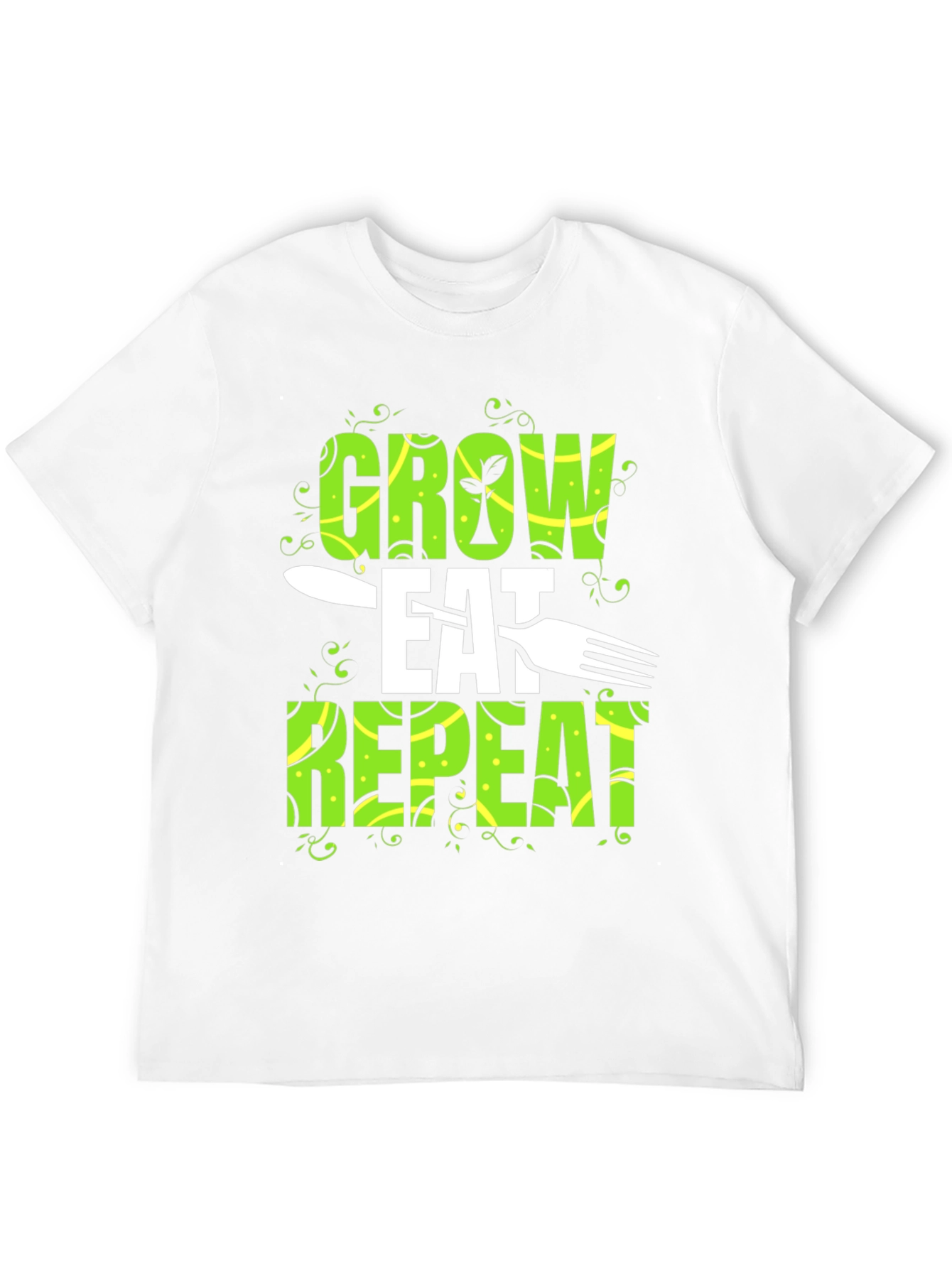 Grow Eat Repeat Graphic T-Shirt