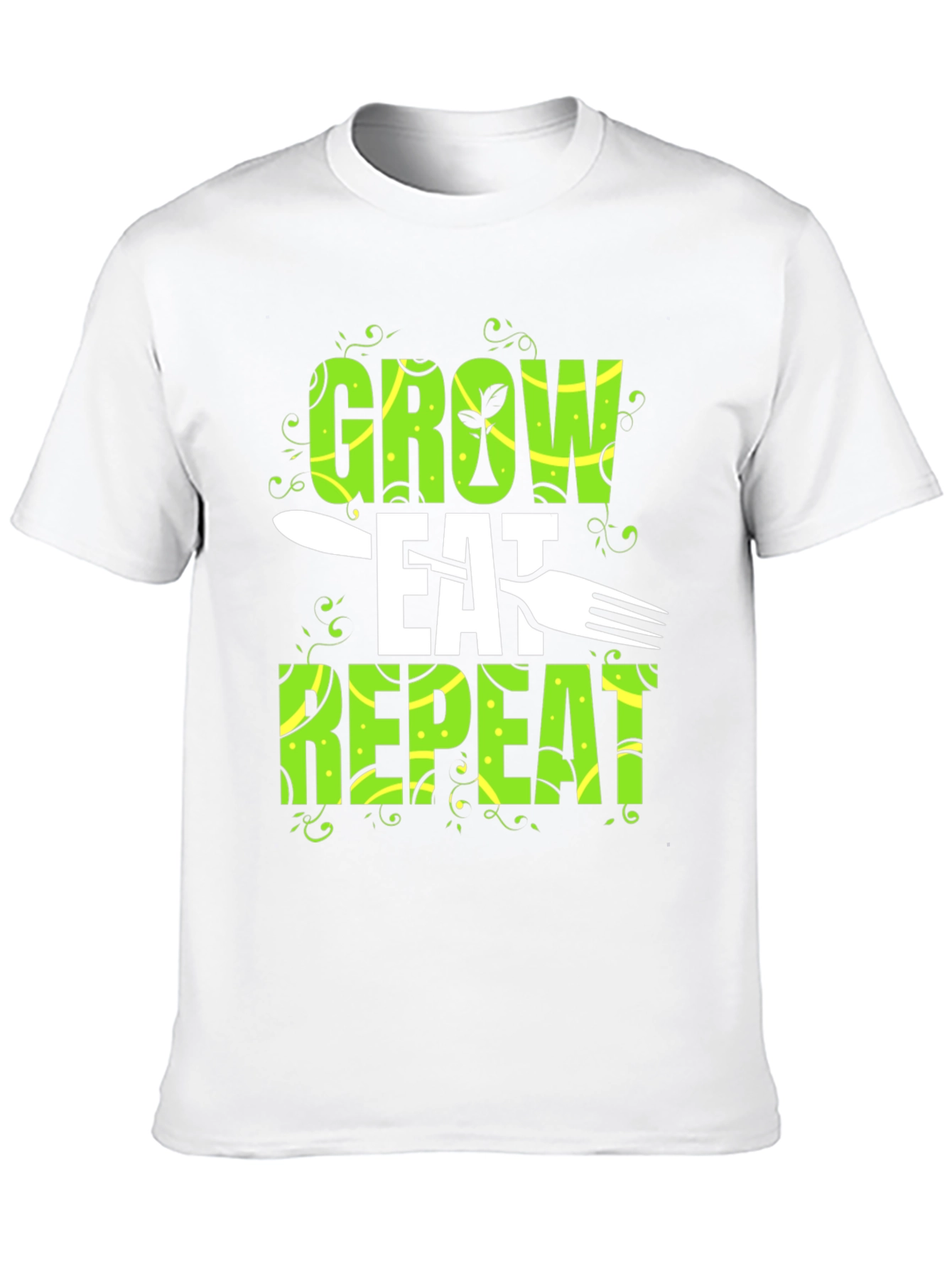 Grow Eat Repeat Graphic T-Shirt