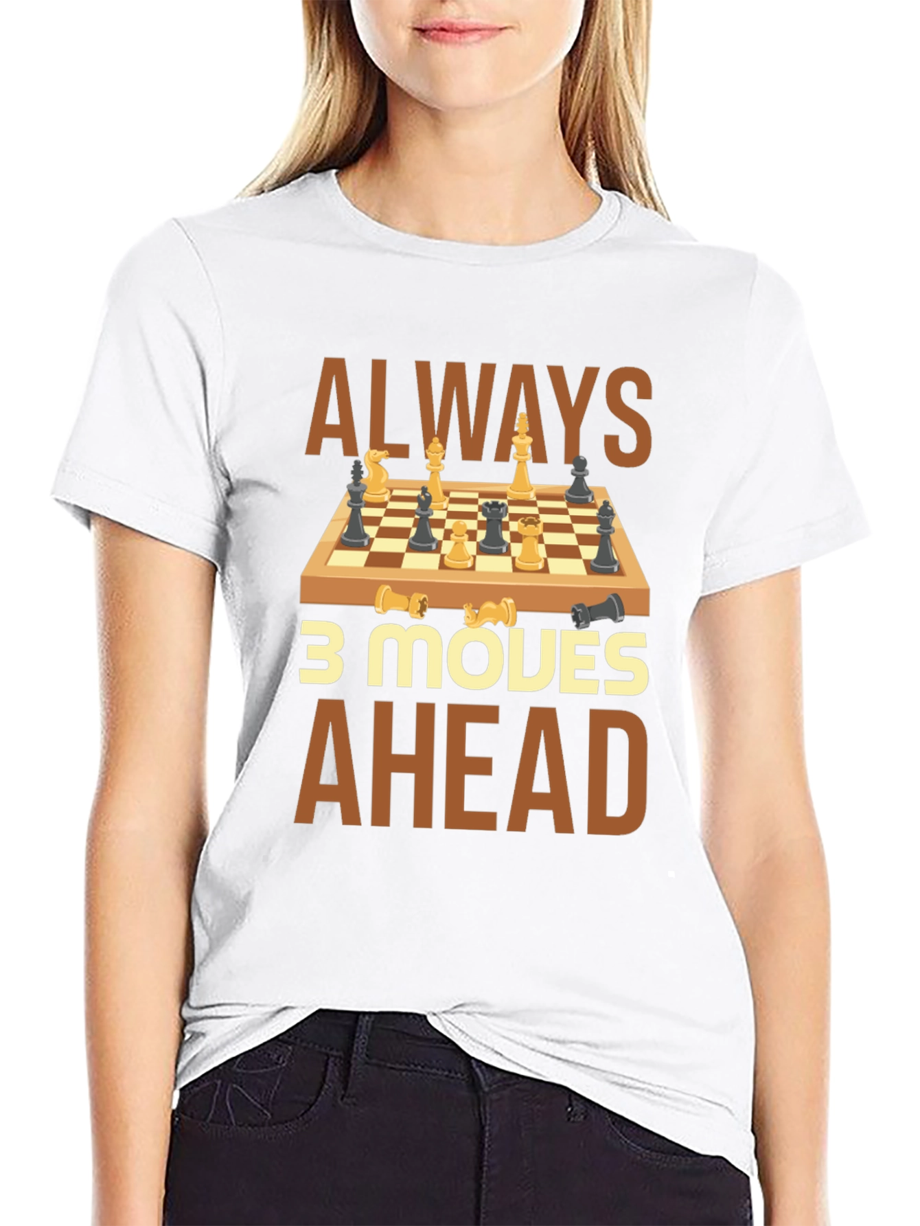Always 3 Moves Ahead Chess T-Shirt
