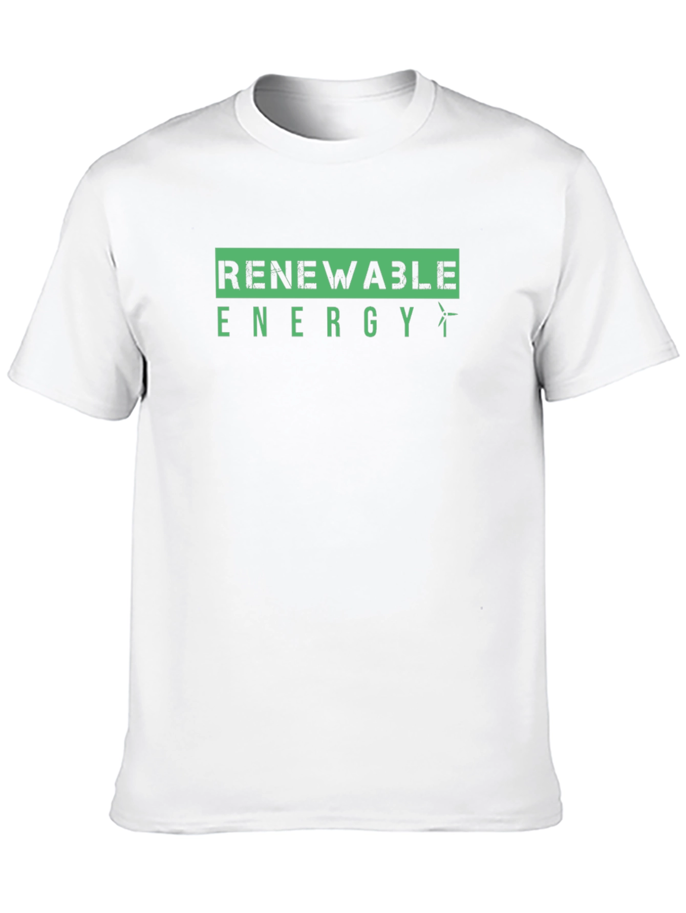 Renewable Energy T-Shirt - Eco Friendly Design