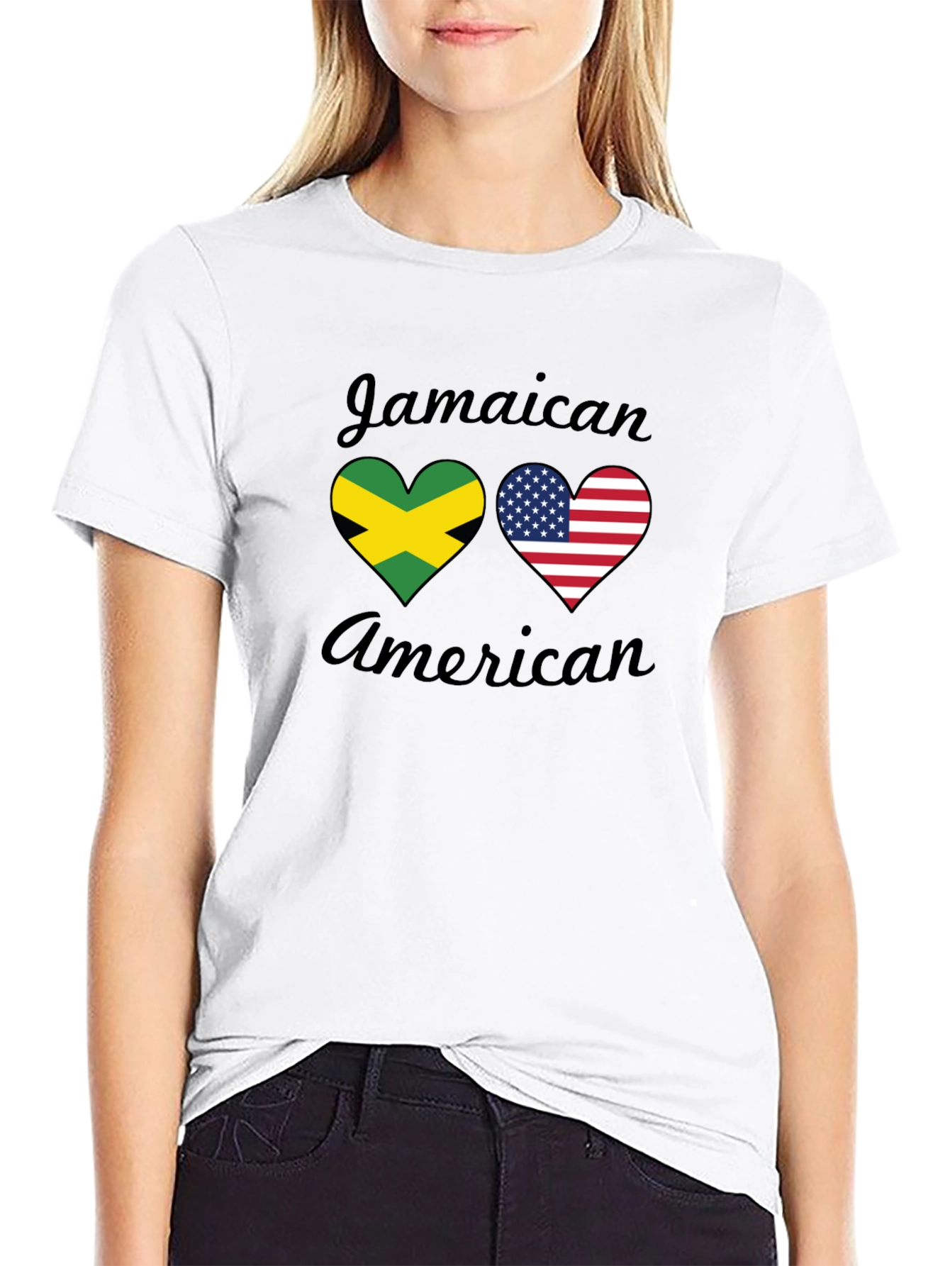 Jamaican American Pride T-Shirt
