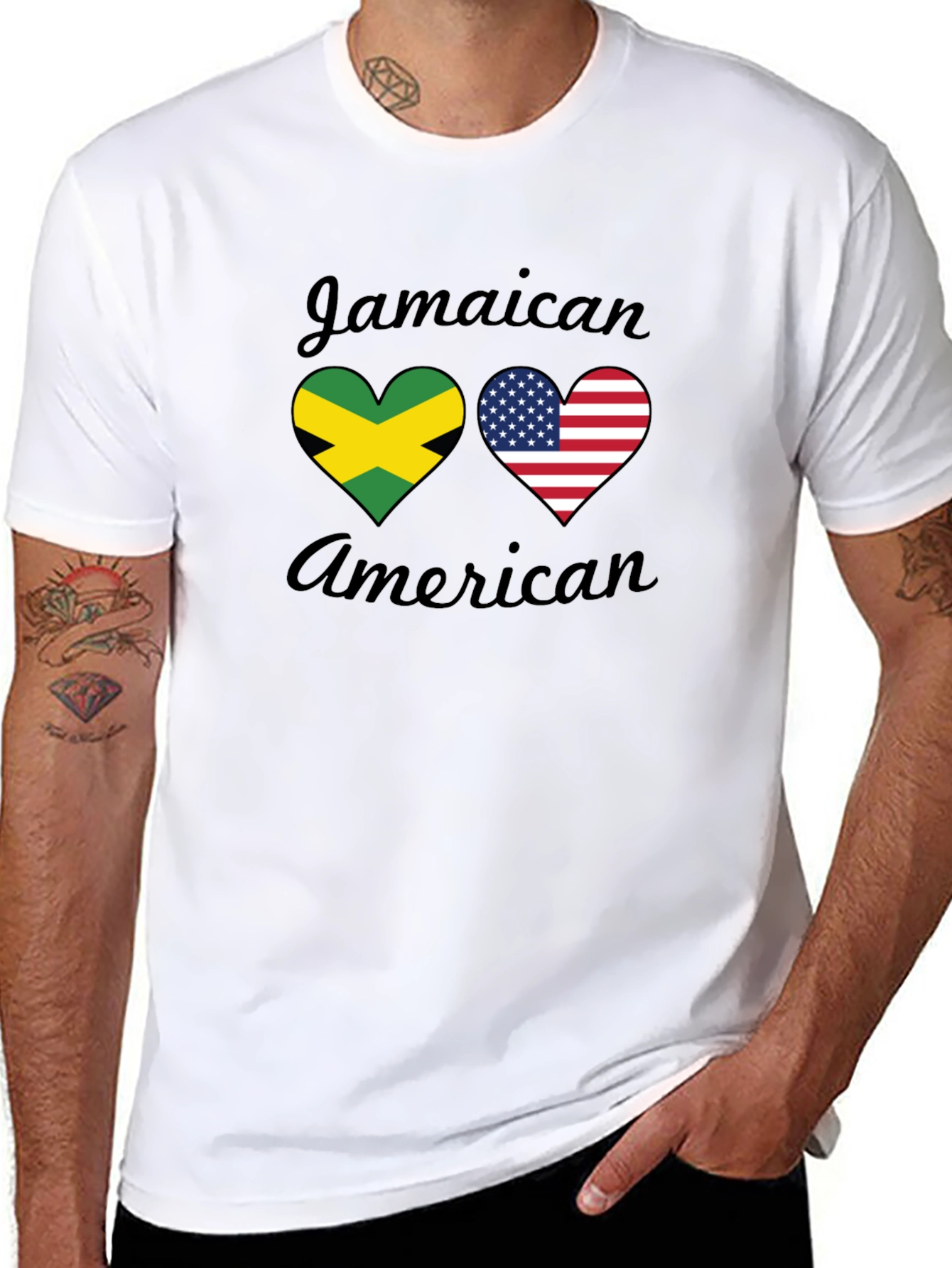 Jamaican American Pride T-Shirt