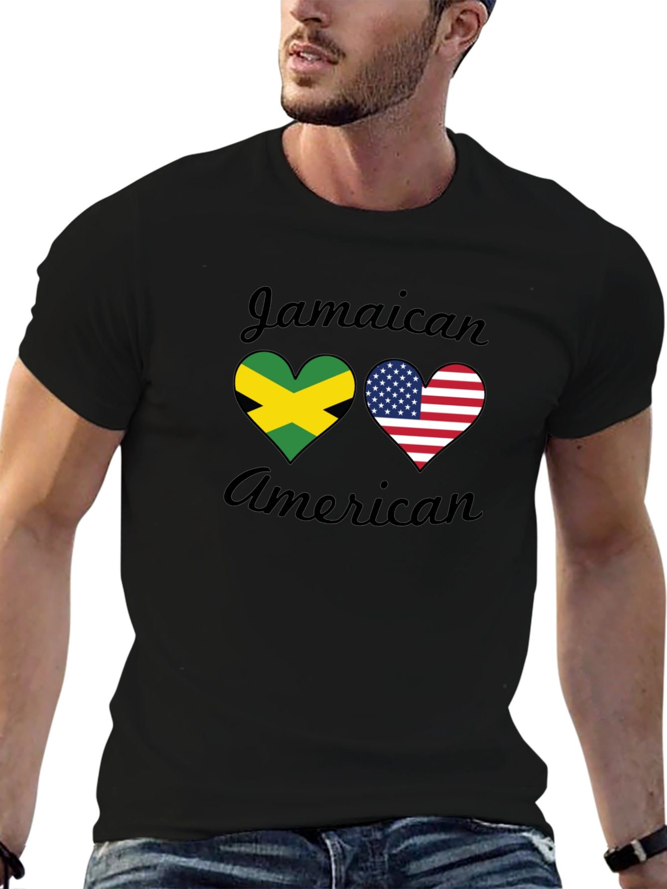 Jamaican American Pride T-Shirt