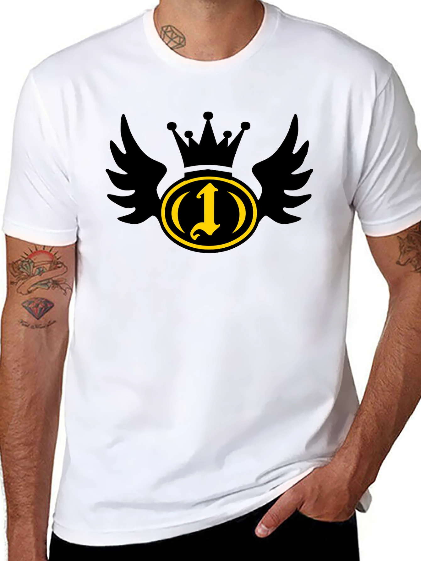 Winged Crown T-Shirt - Graphic Tee