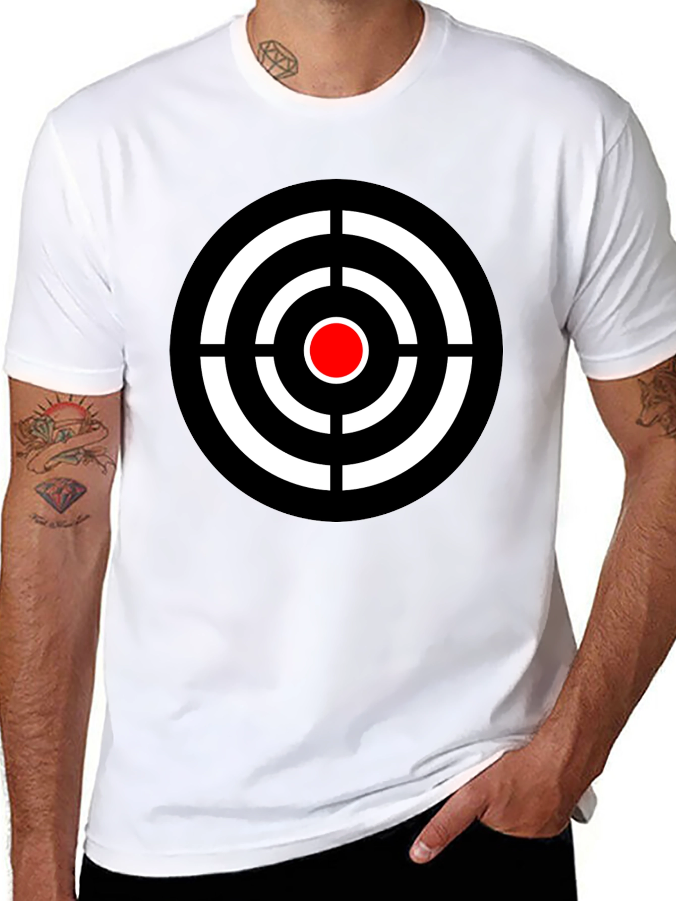 Bullseye Target T-Shirt - Classic Design