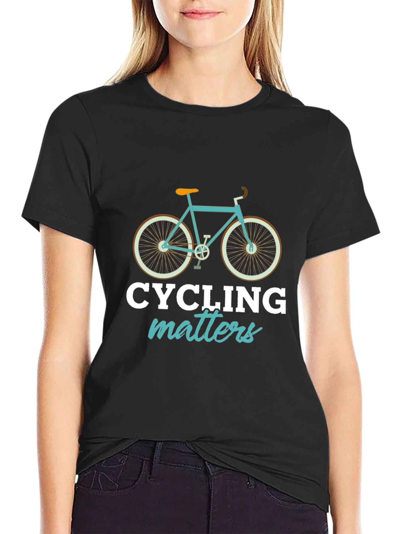 Cycling Matters Graphic Tee - Bike Lovers T-Shirt