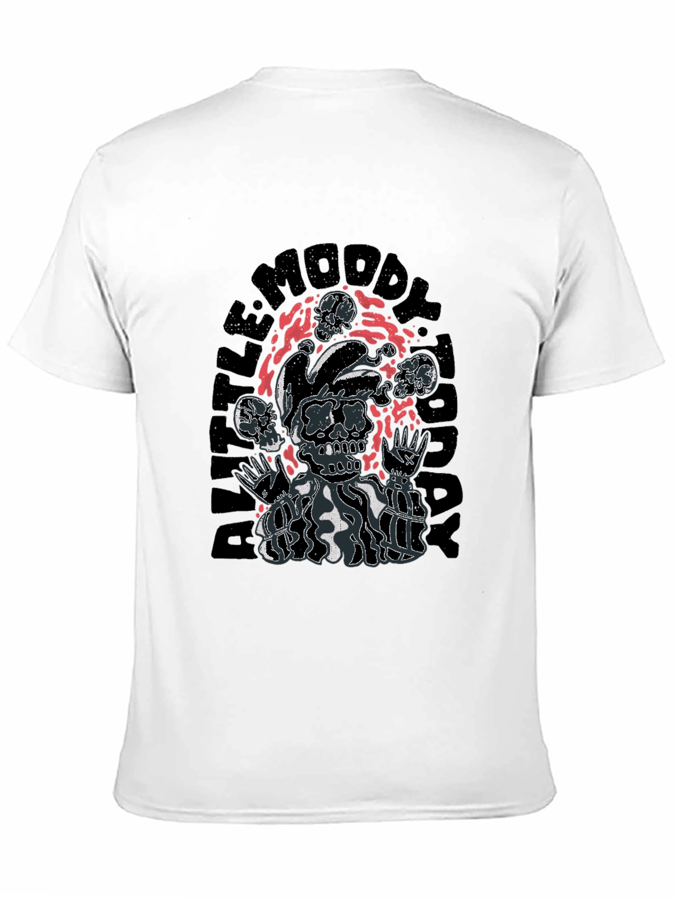 Ble Moody Friday Mens Black Graphic T-Shirt