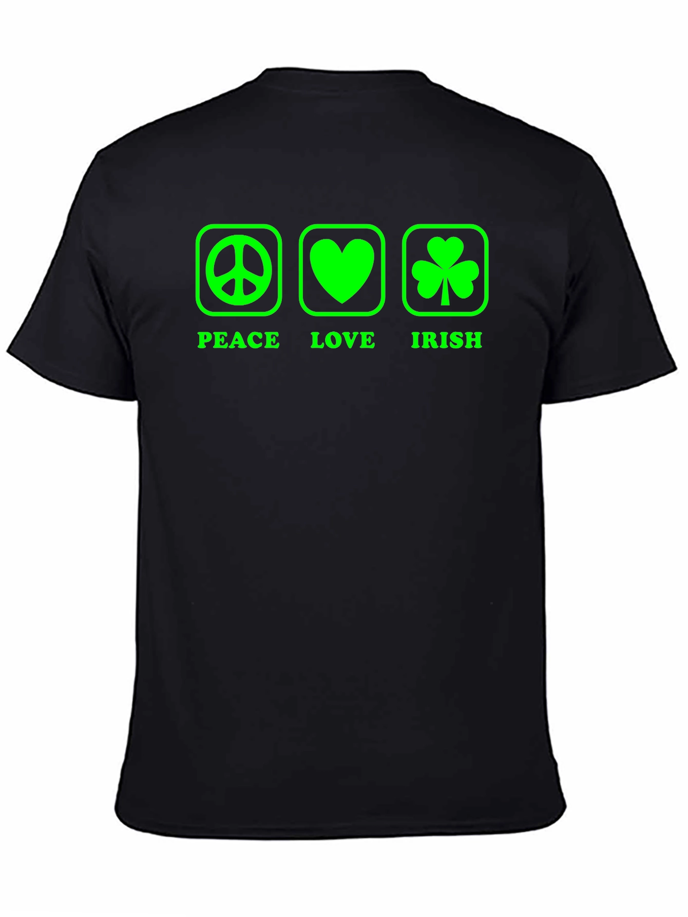 Peace Love Irish St. Patricks Day T-Shirt