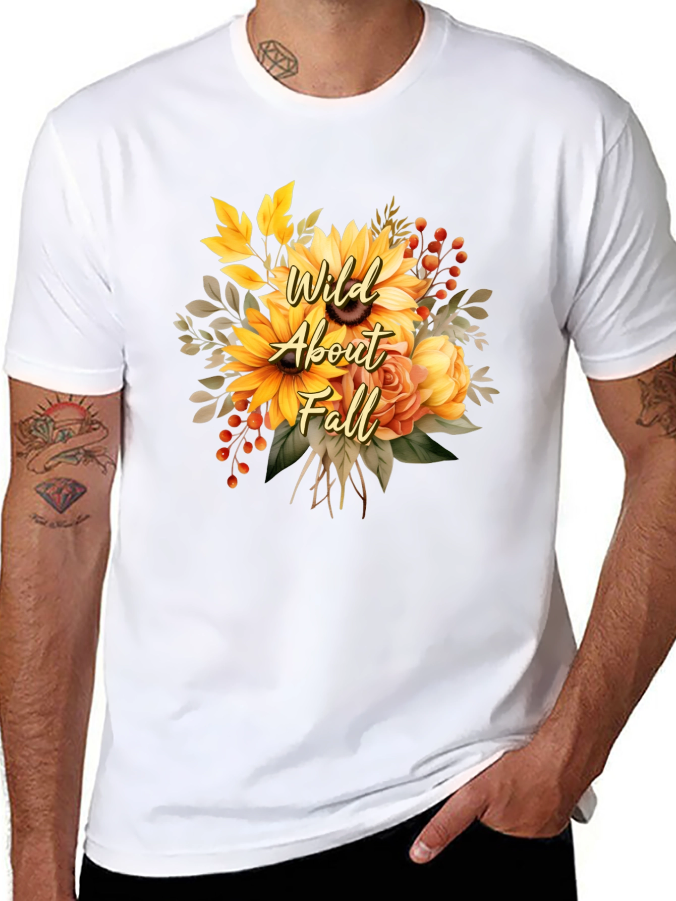 Wild About Fall Floral T-Shirt