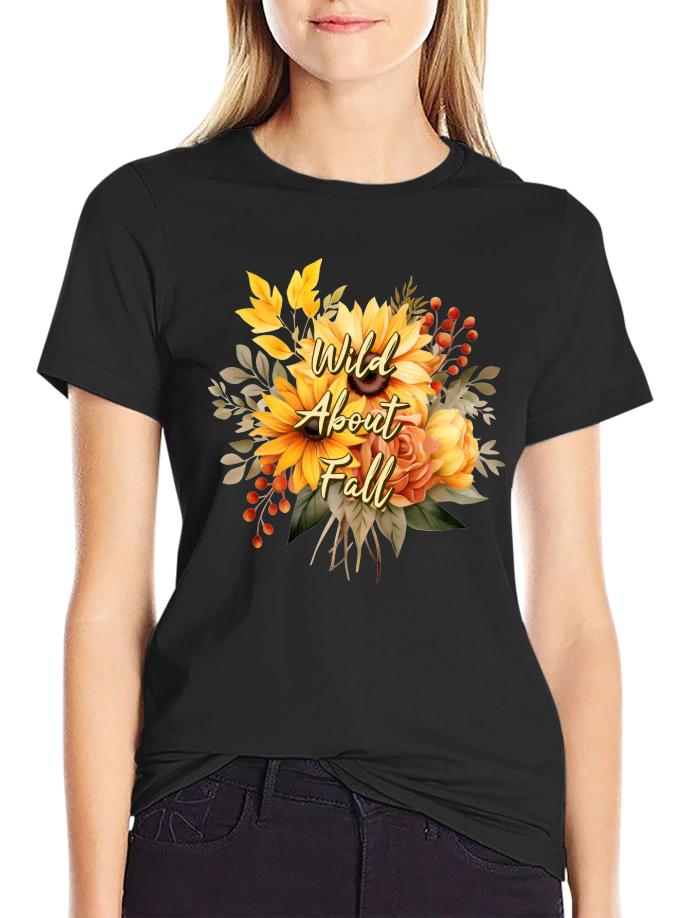 Wild About Fall Floral T-Shirt
