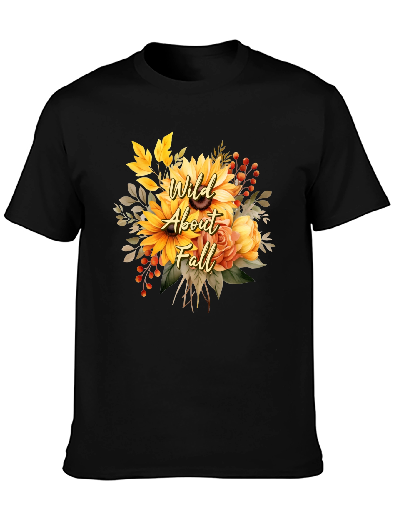 Wild About Fall Floral T-Shirt