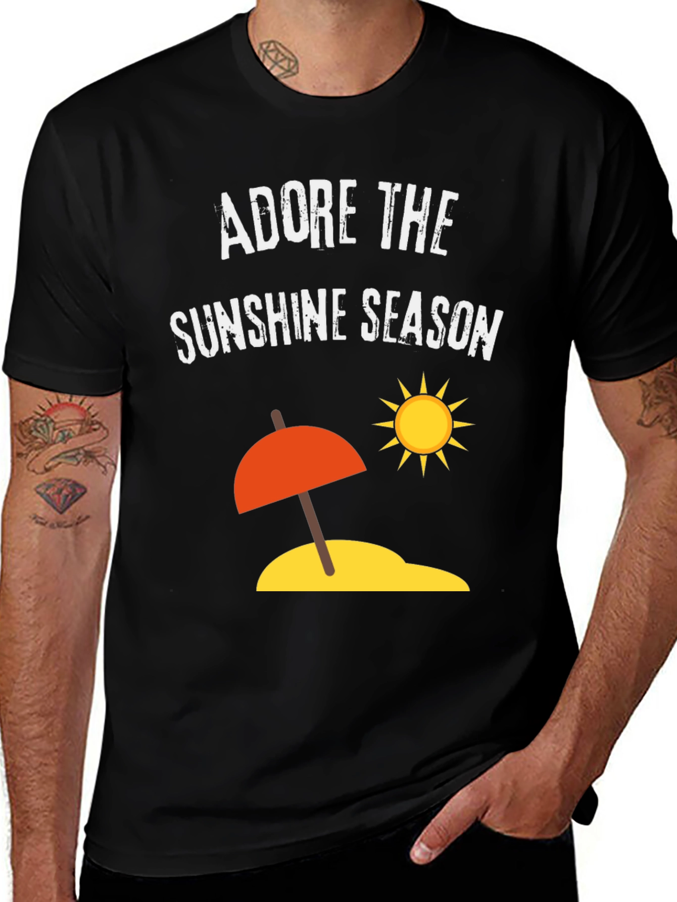 Adore The Sunshine Season Graphic Tee - Unisex