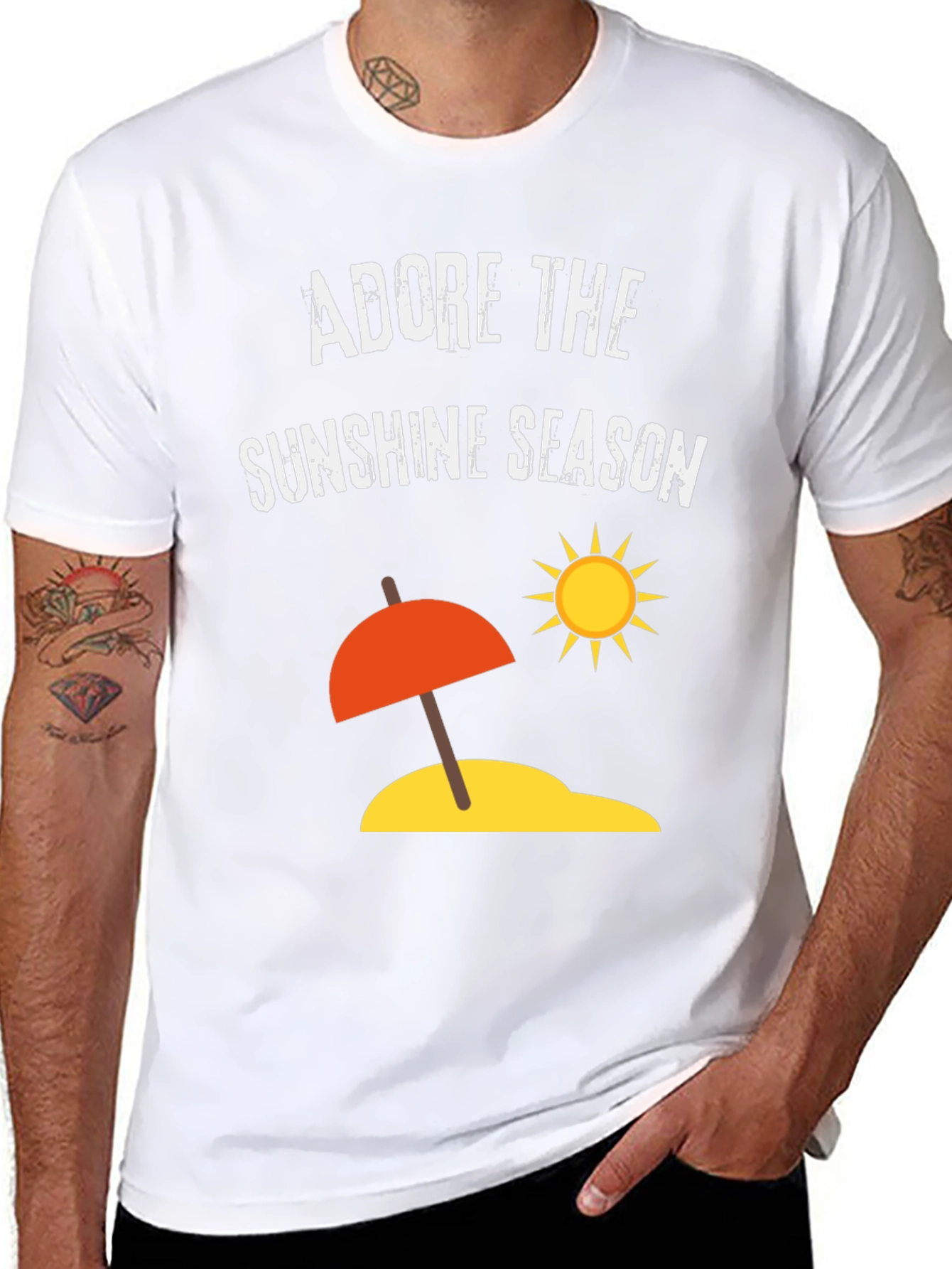 Adore The Sunshine Season Graphic Tee - Unisex
