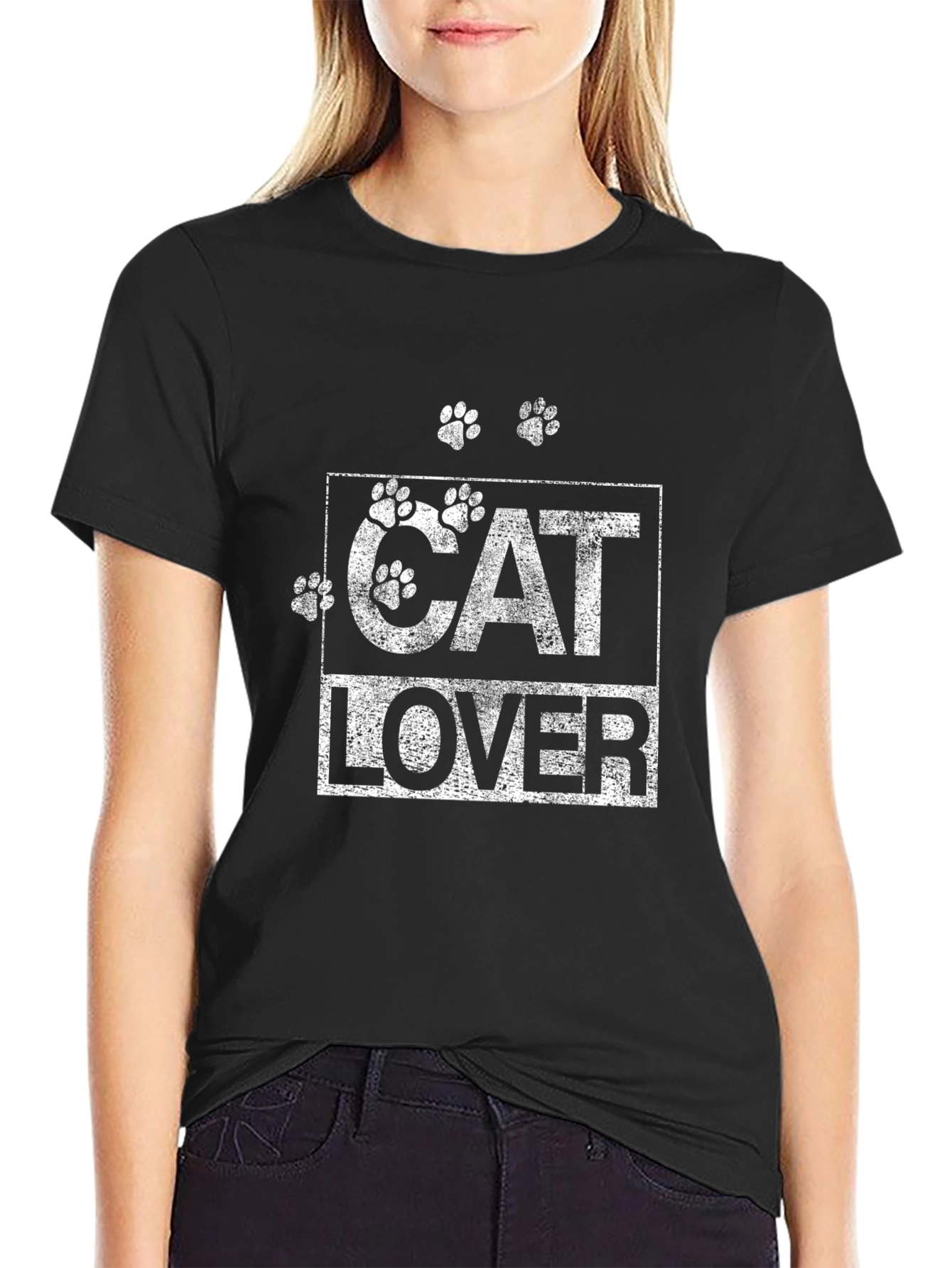 Cat Lover Graphic T-Shirt