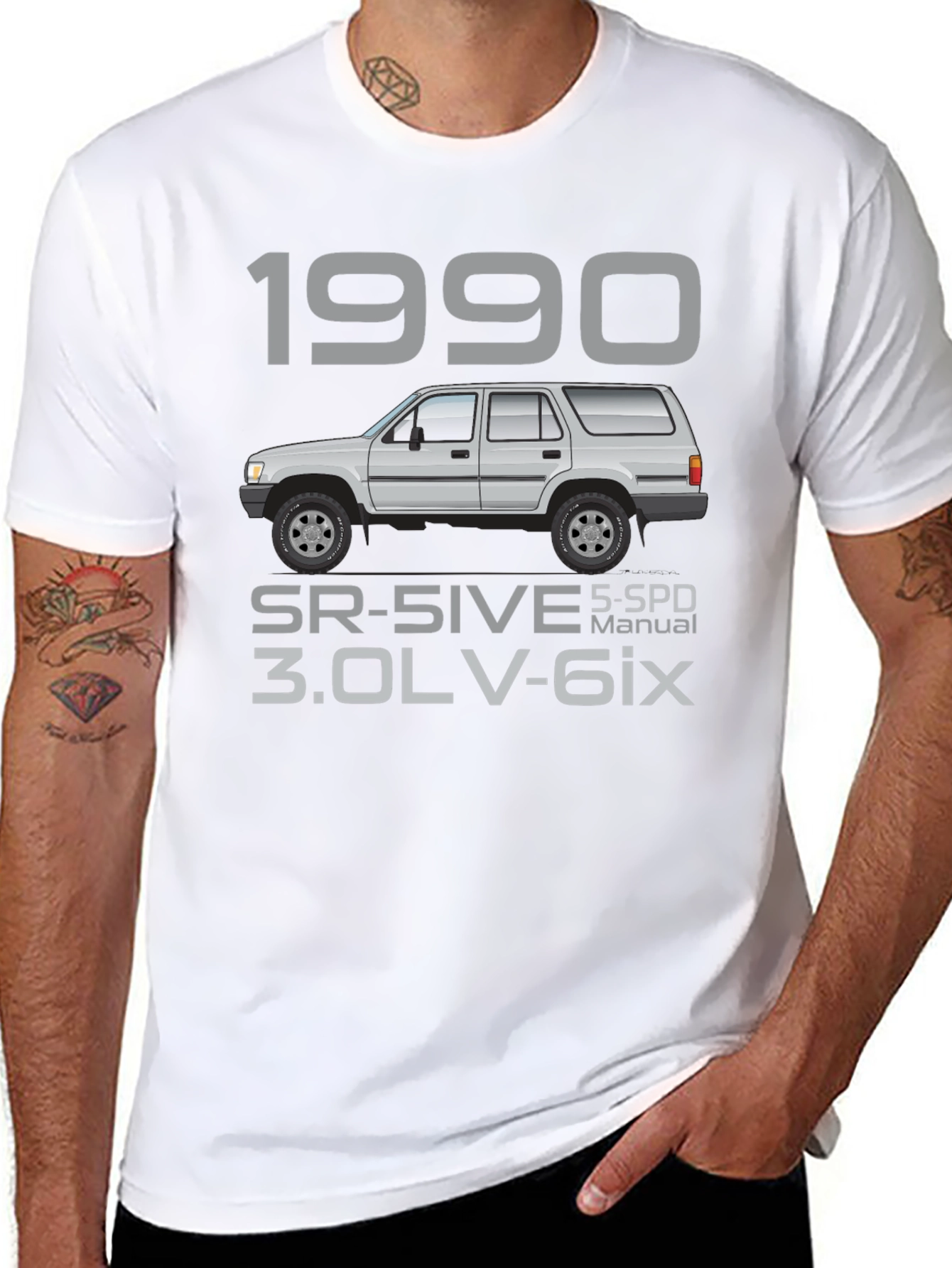 1990 SR-5IVE 4Runner Graphic T-Shirt