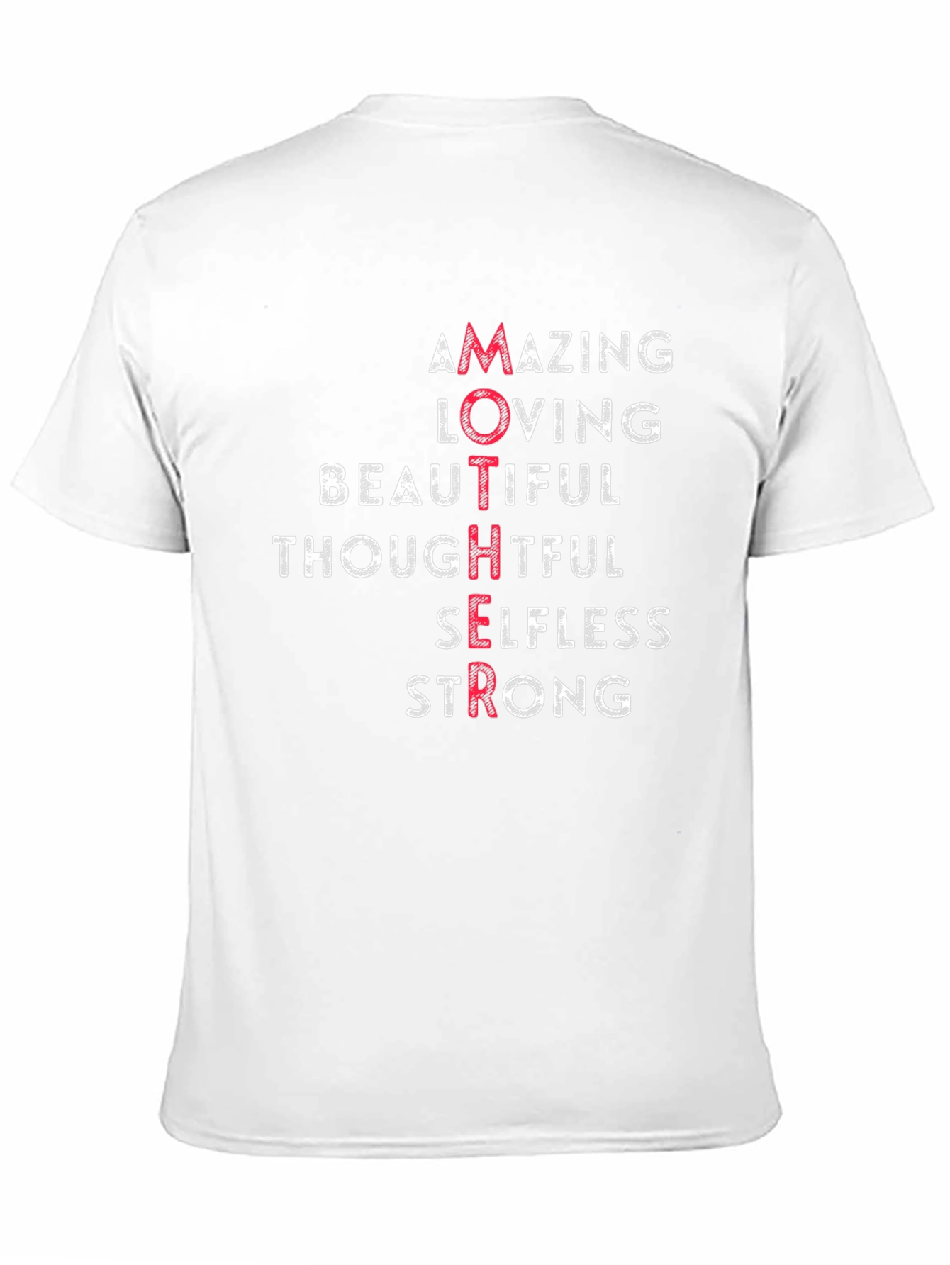MOTHER Acronym T-Shirt: Amazing Loving Beautiful Design