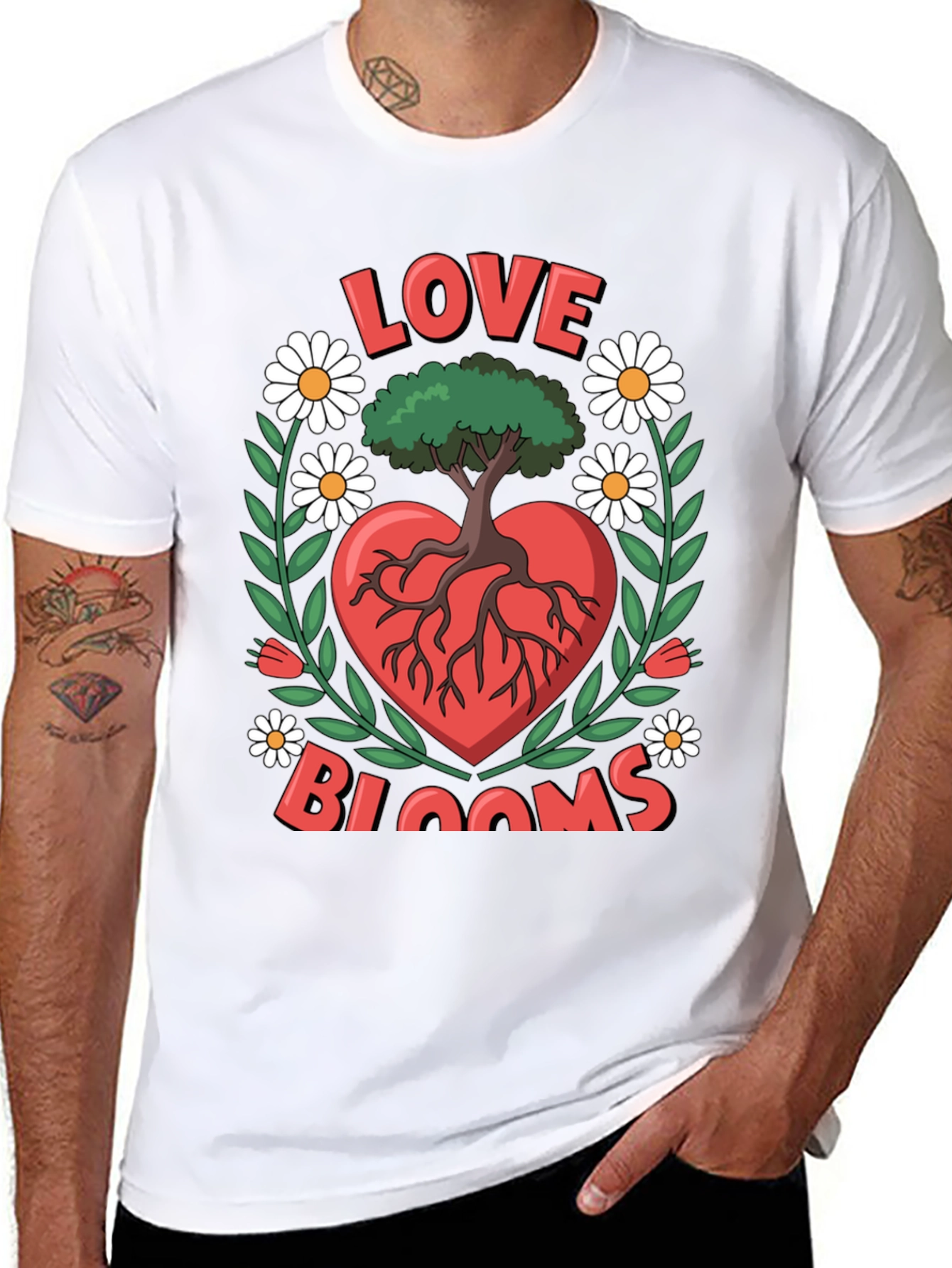 Love Blooms Graphic Tee