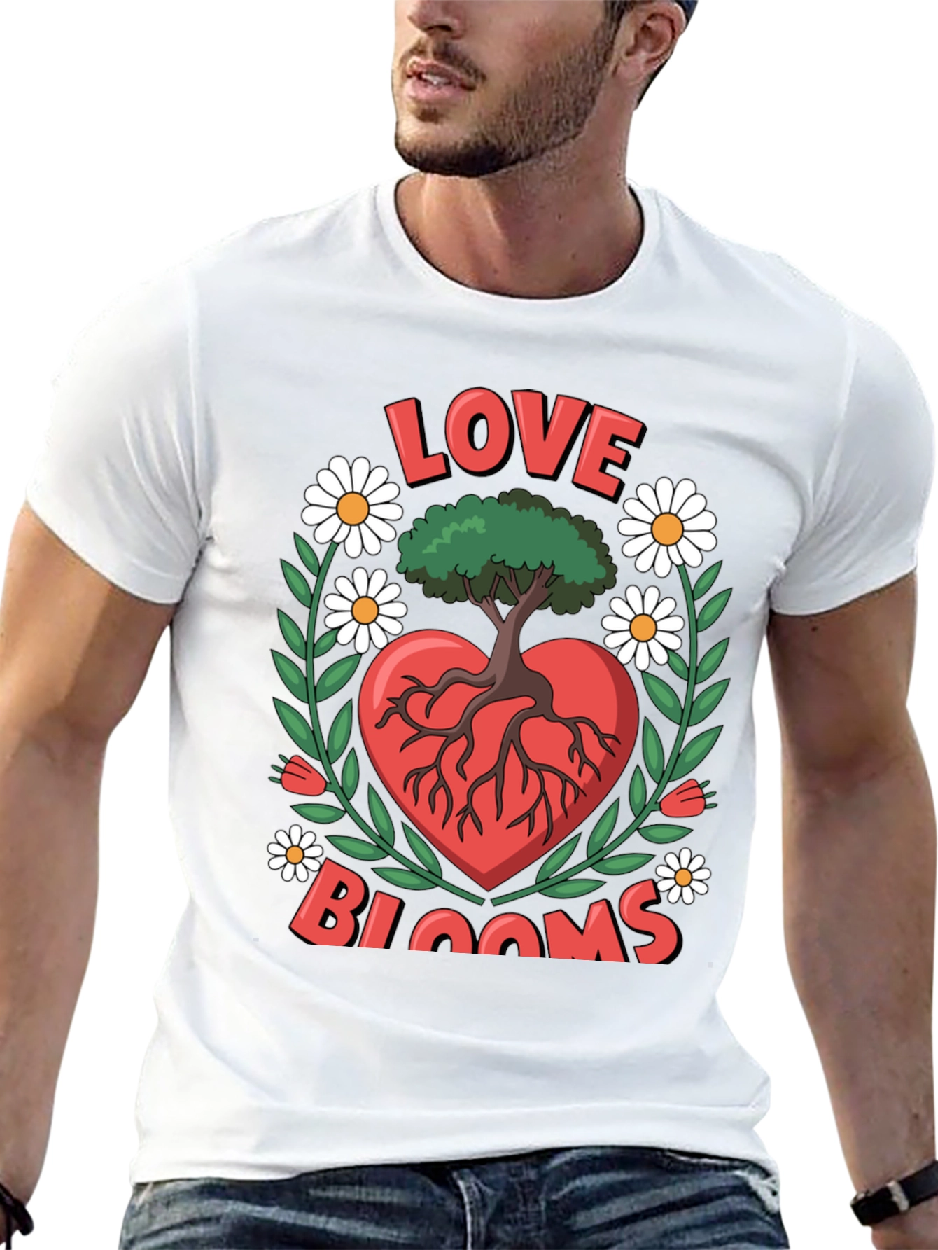 Love Blooms Graphic Tee