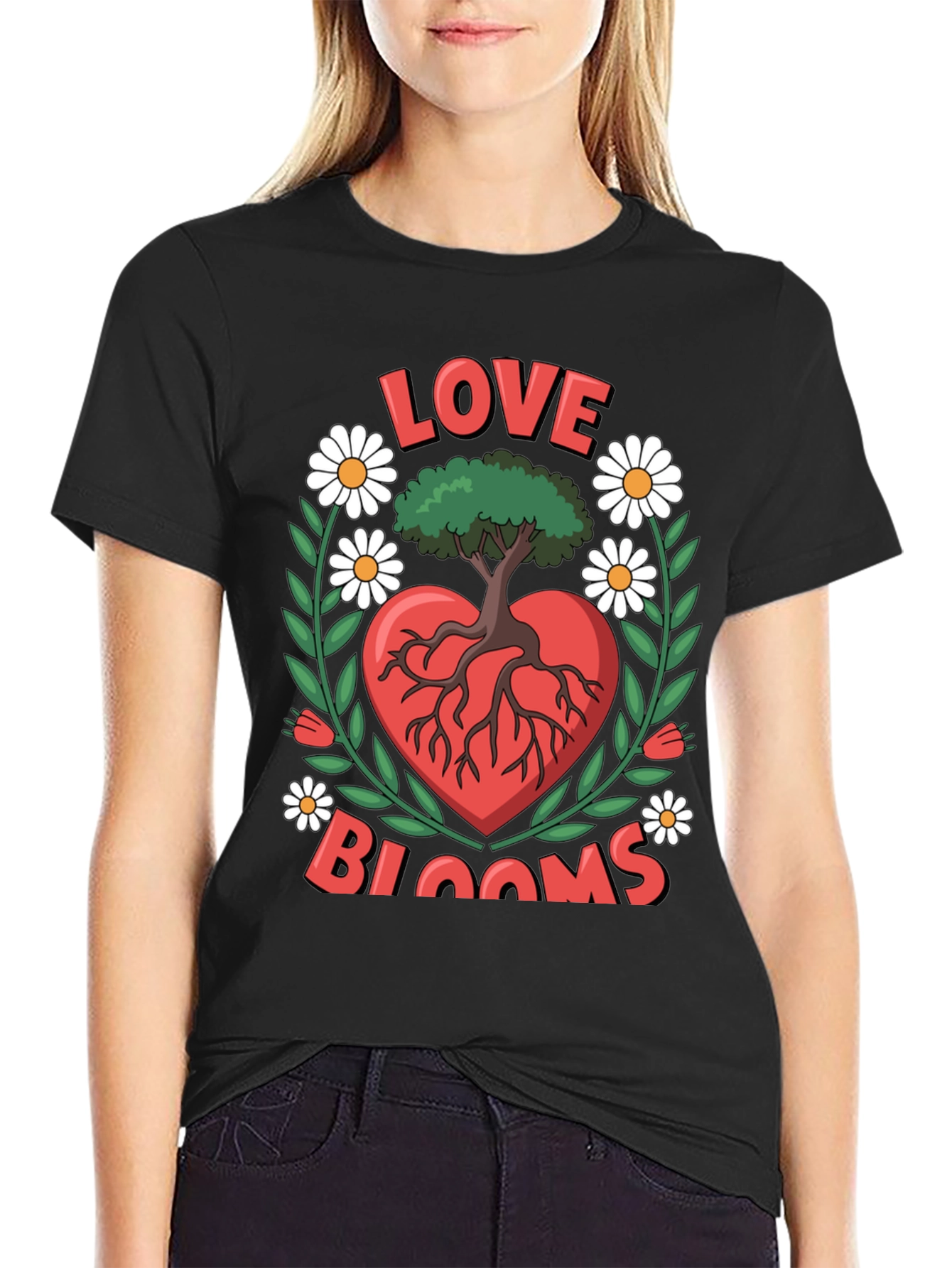 Love Blooms Graphic Tee