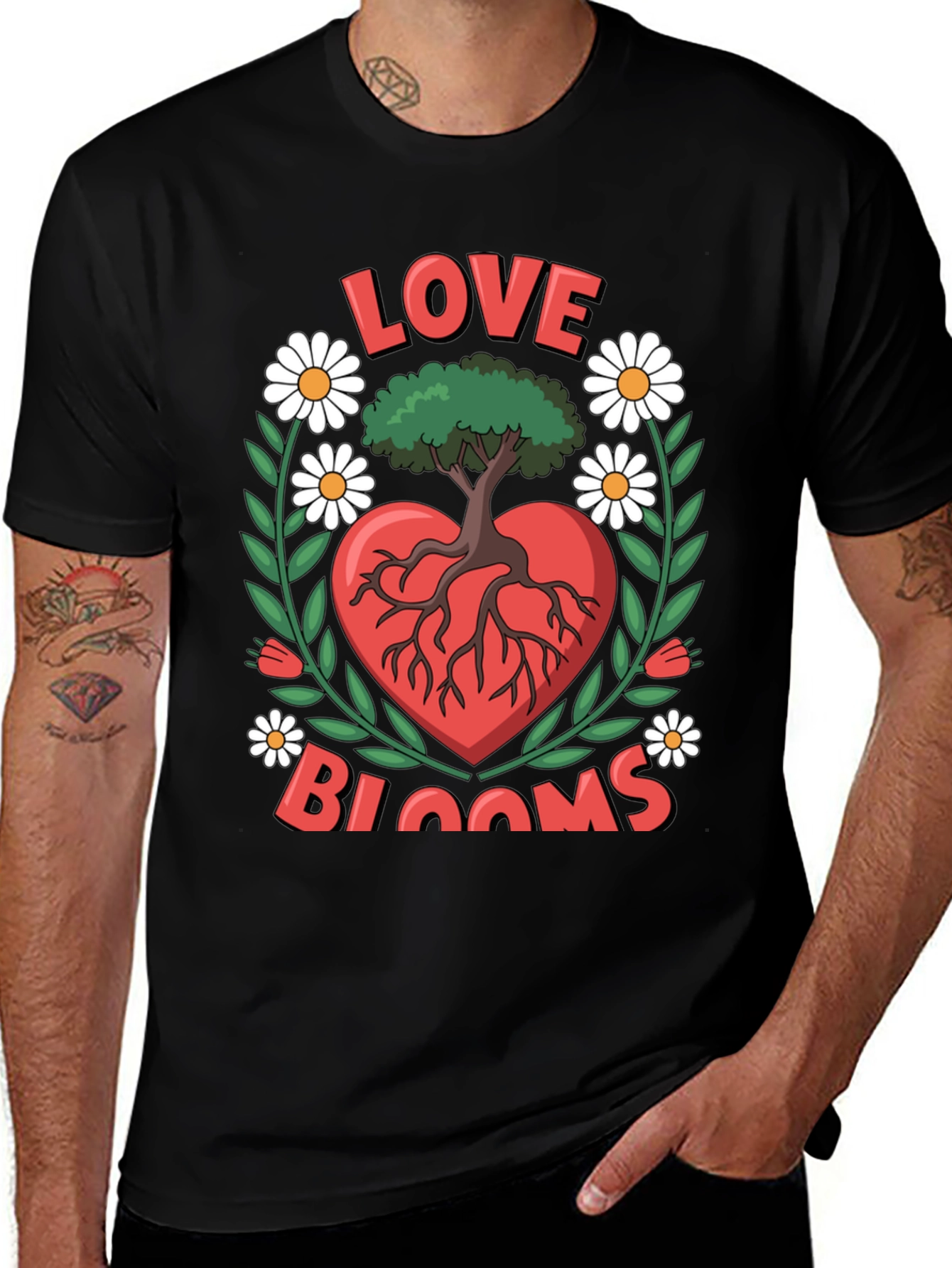 Love Blooms Graphic Tee