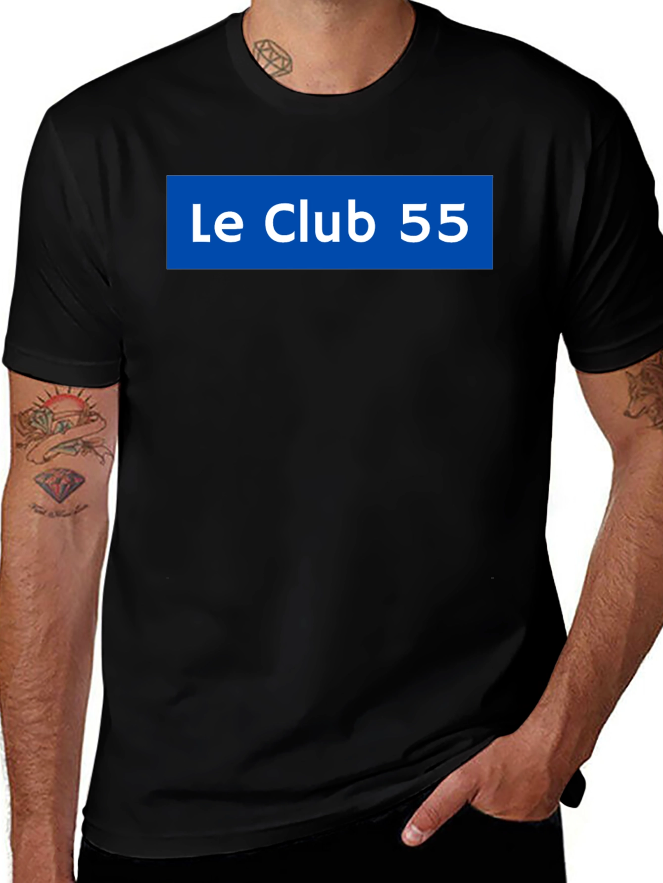 Le Club 55 Black T-Shirt