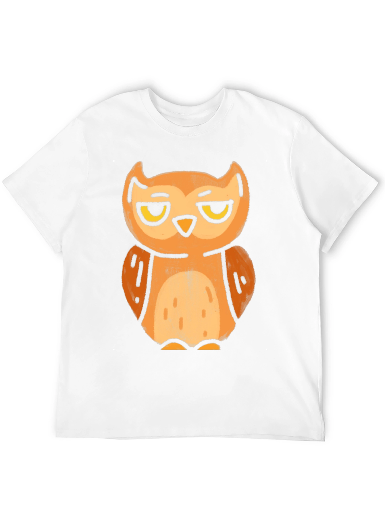 Grumpy Owl Graphic Tee - Unisex Black T-Shirt