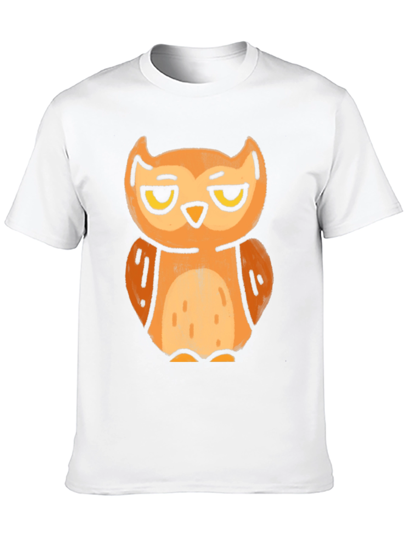 Grumpy Owl Graphic Tee - Unisex Black T-Shirt