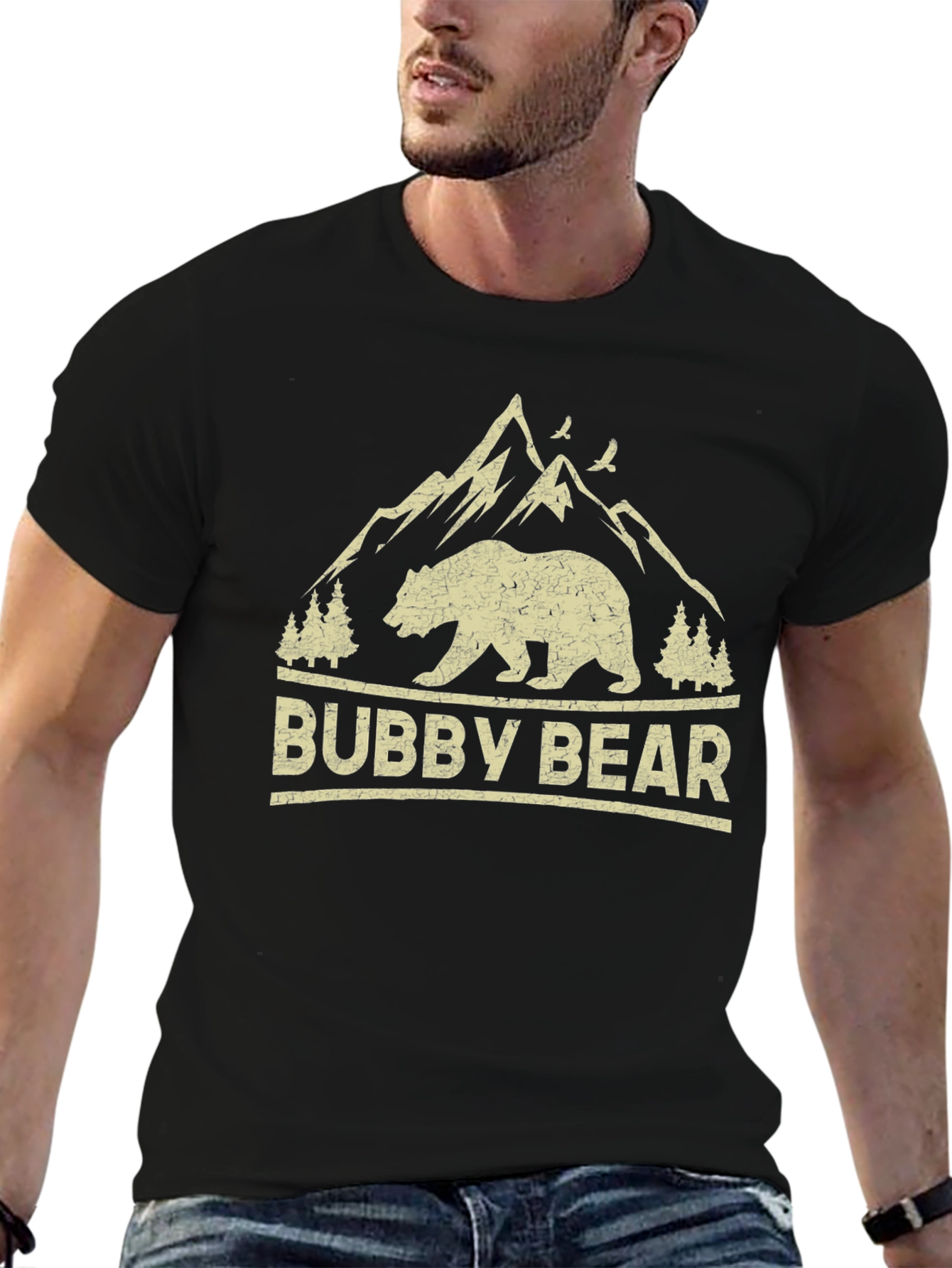 Bubby Bear Graphic Tee - Nature Lovers Shirt