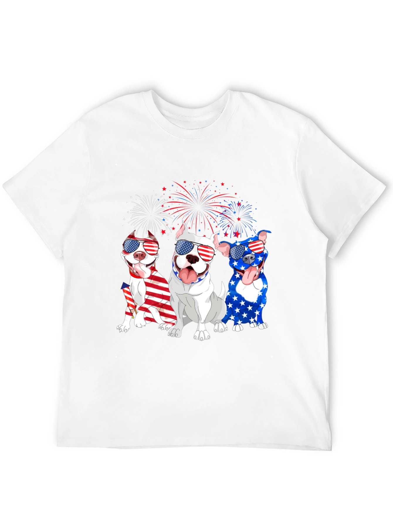 Patriotic Pitbulls Tee