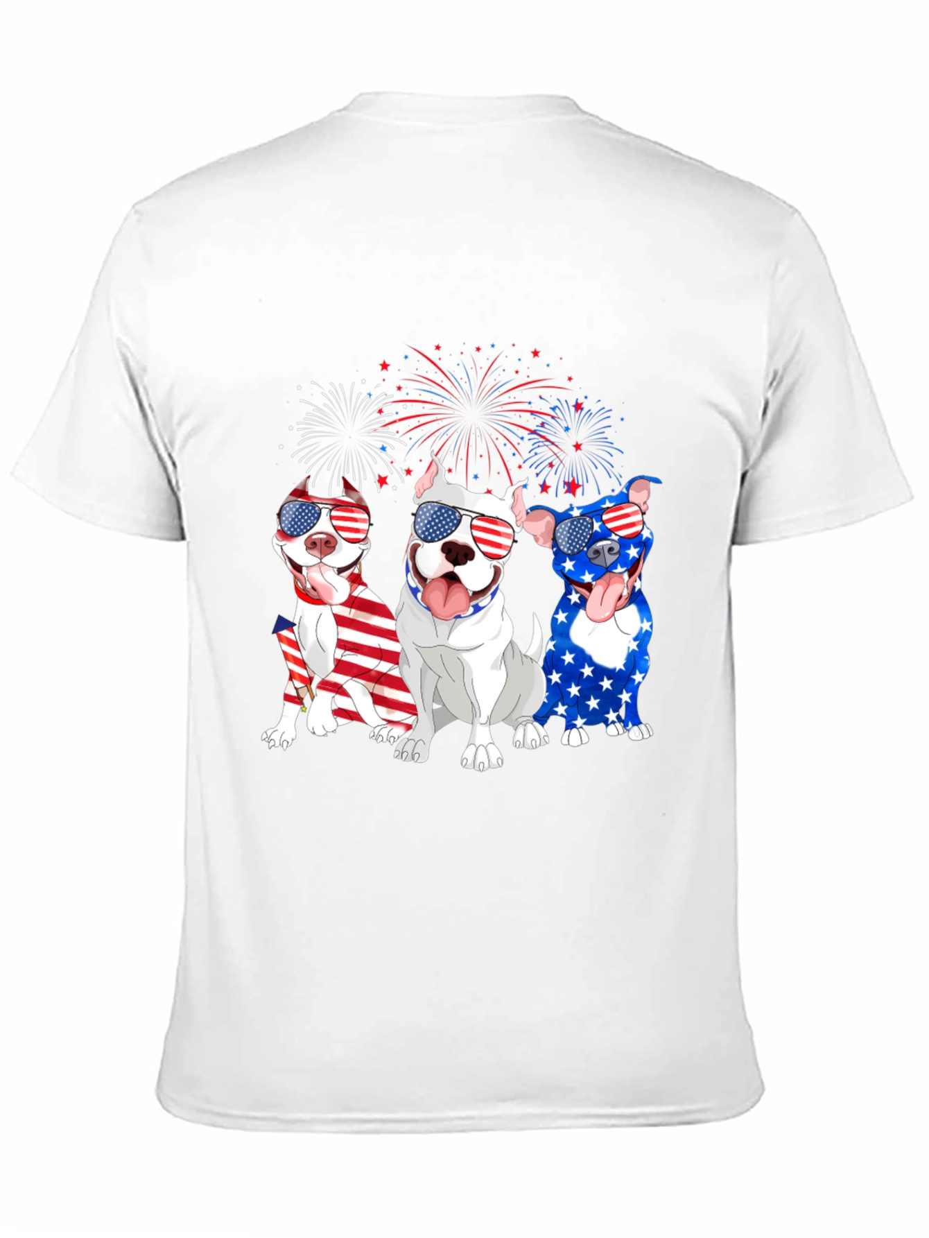 Patriotic Pitbulls Tee