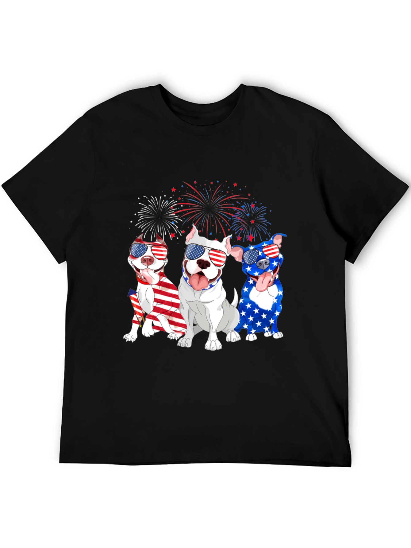 Patriotic Pitbulls Tee