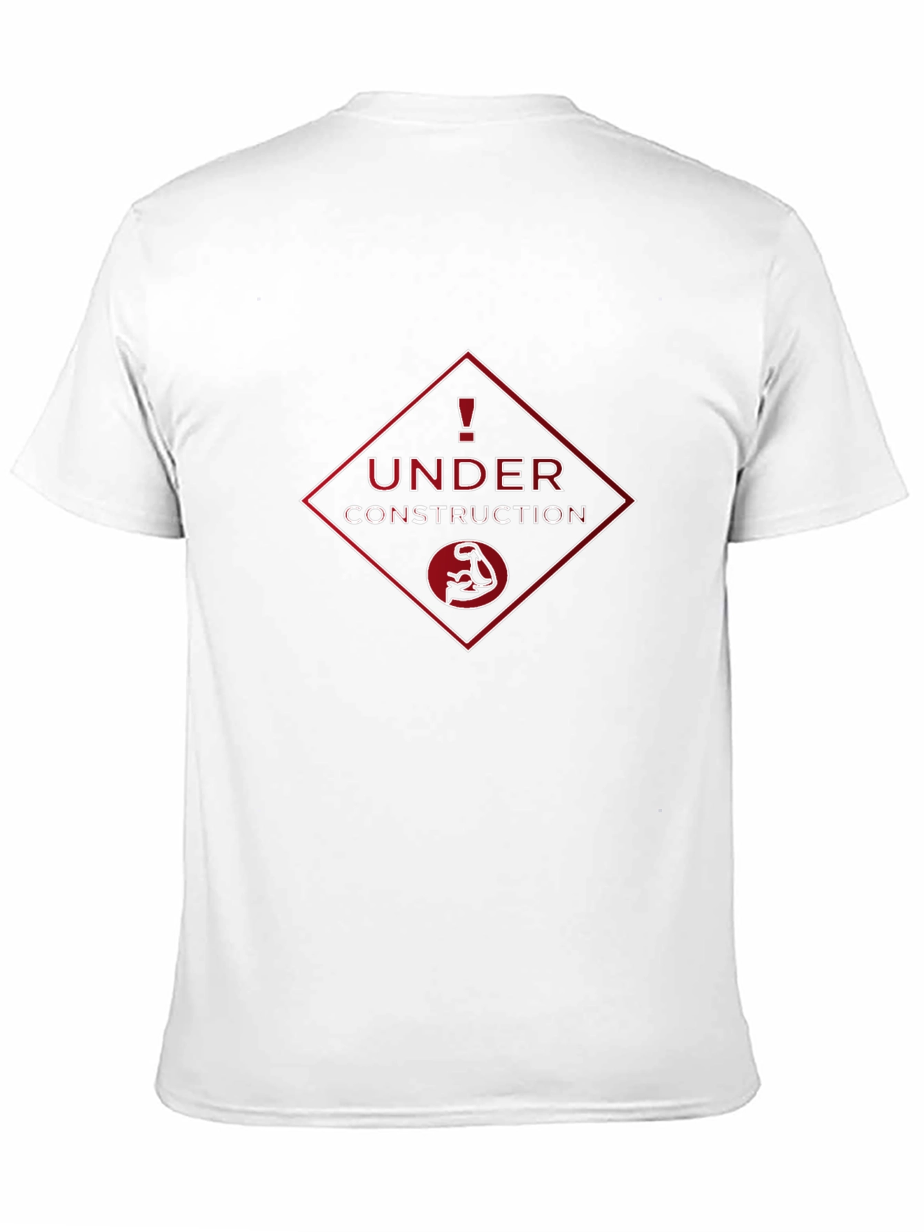 Under Construction Graphic T-Shirt - Black