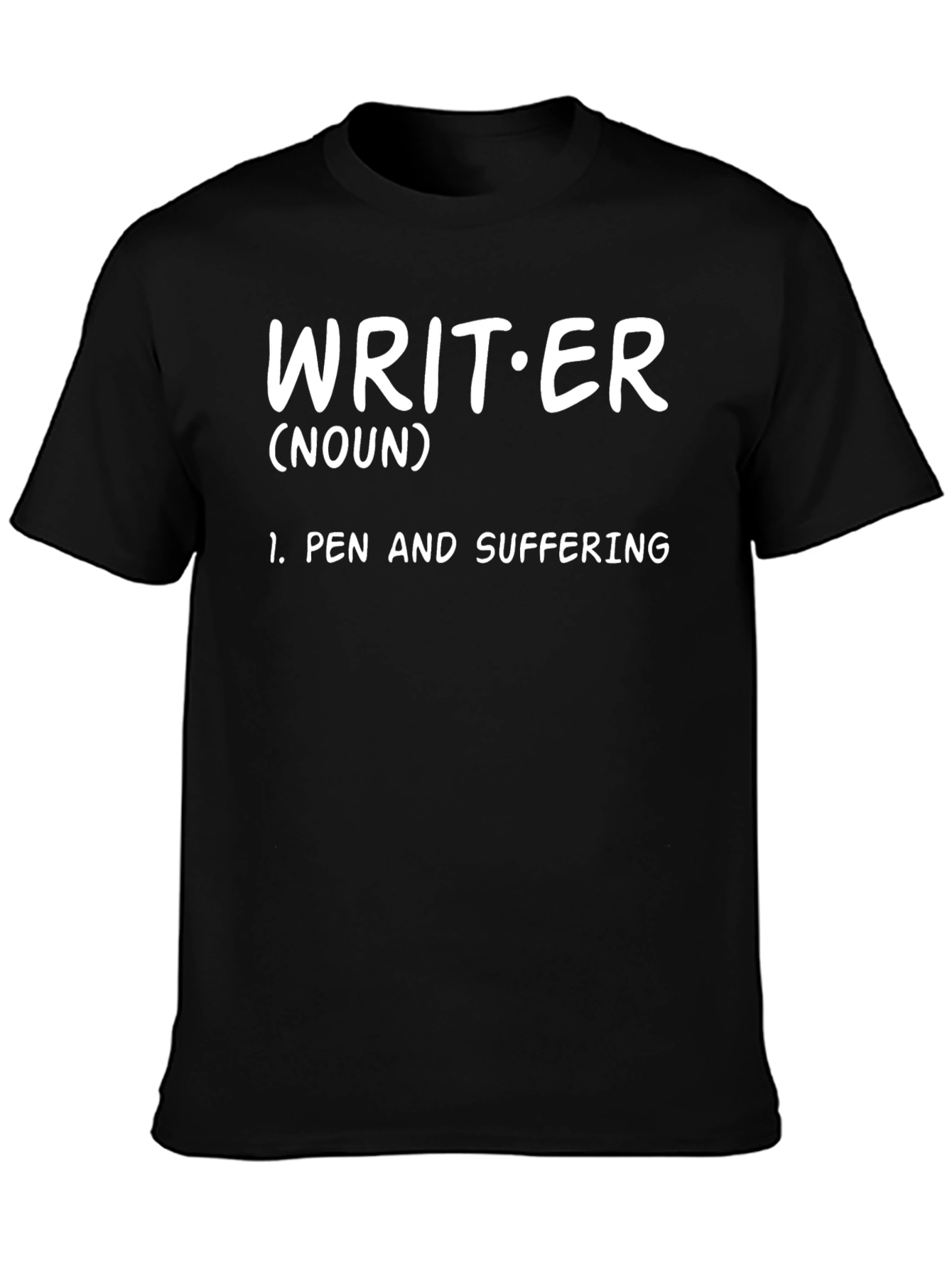 Writer Definition Black Graphic T-Shirt