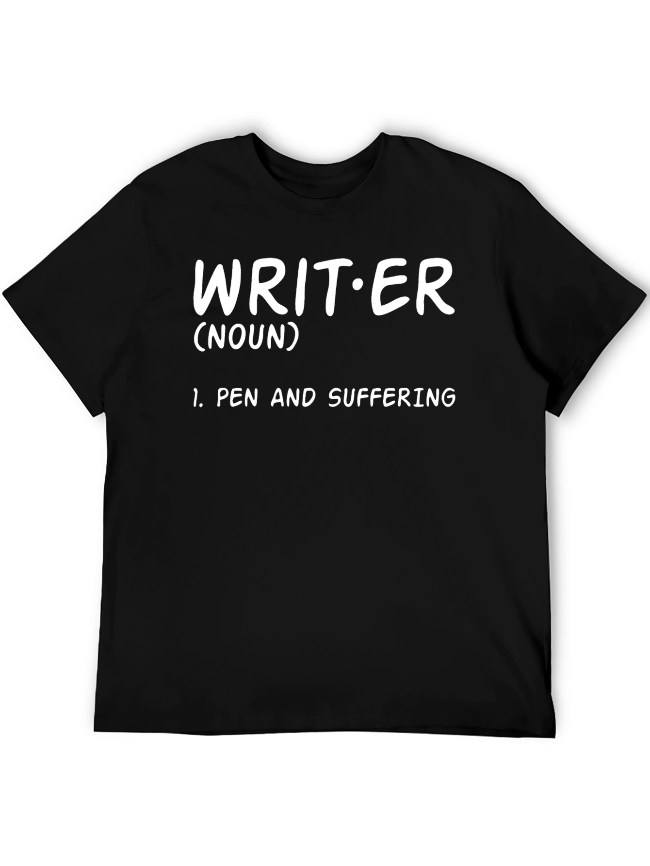 Writer Definition Black Graphic T-Shirt