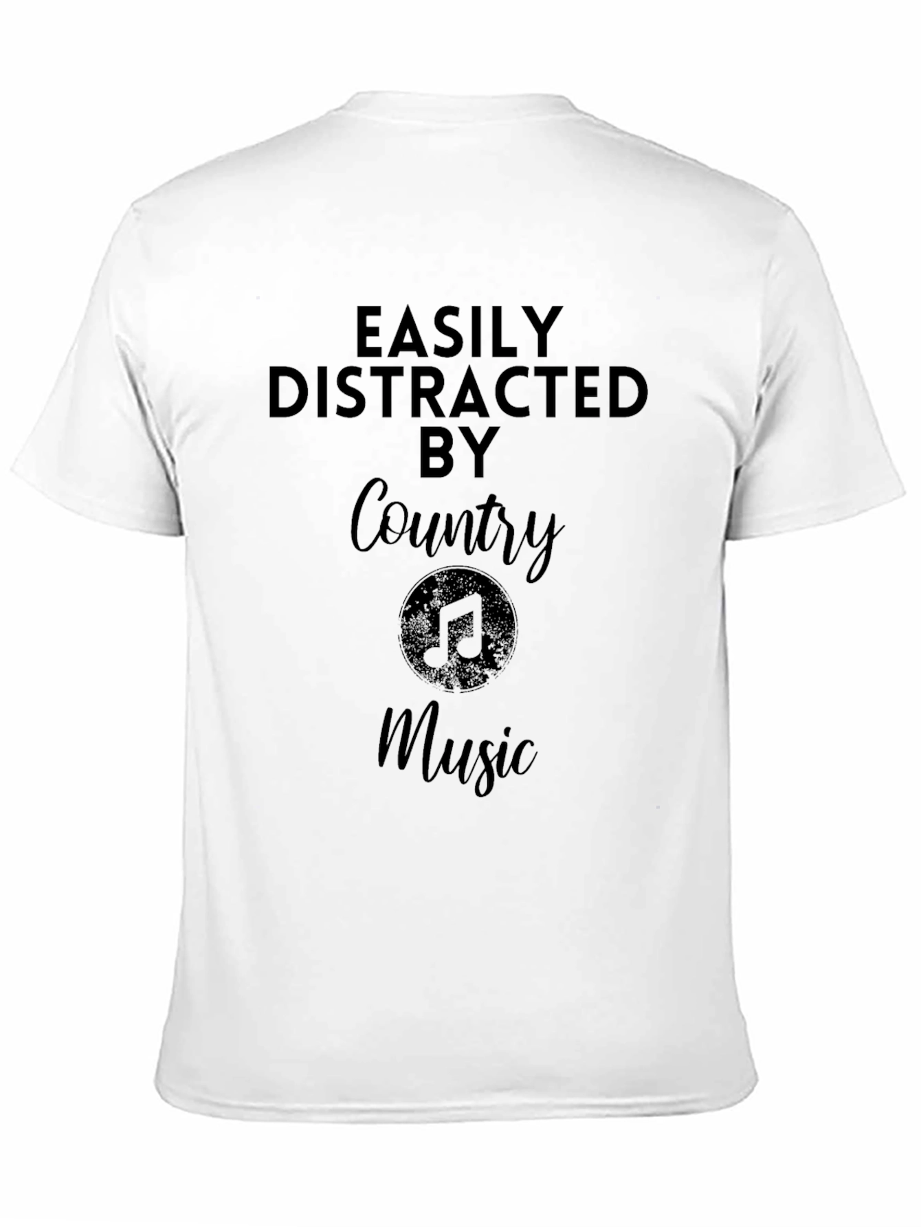 Easily Distracted by Country Music T-Shirt