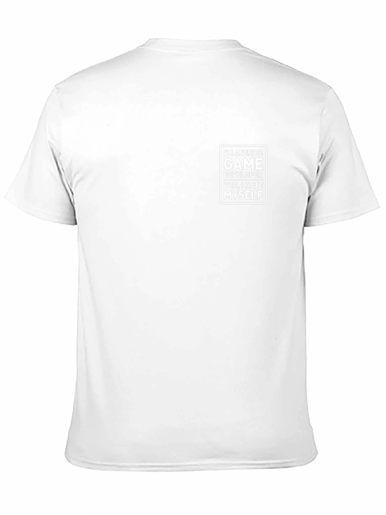 Indie Game Developer Humor T-Shirt - Black
